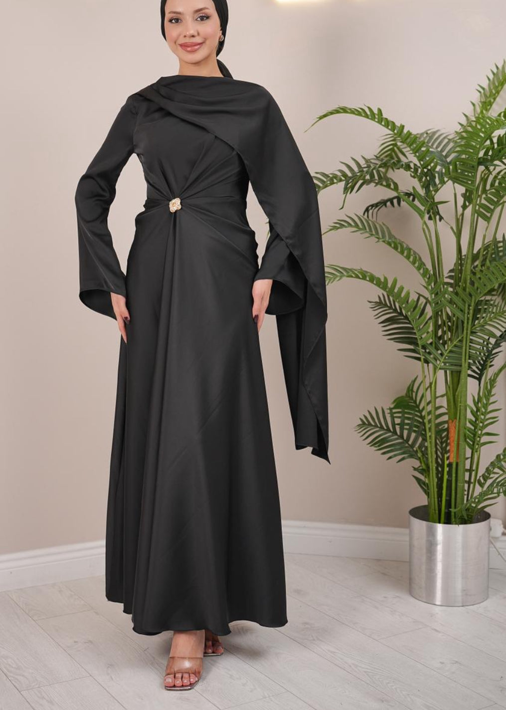 The Elegant Drape Dress