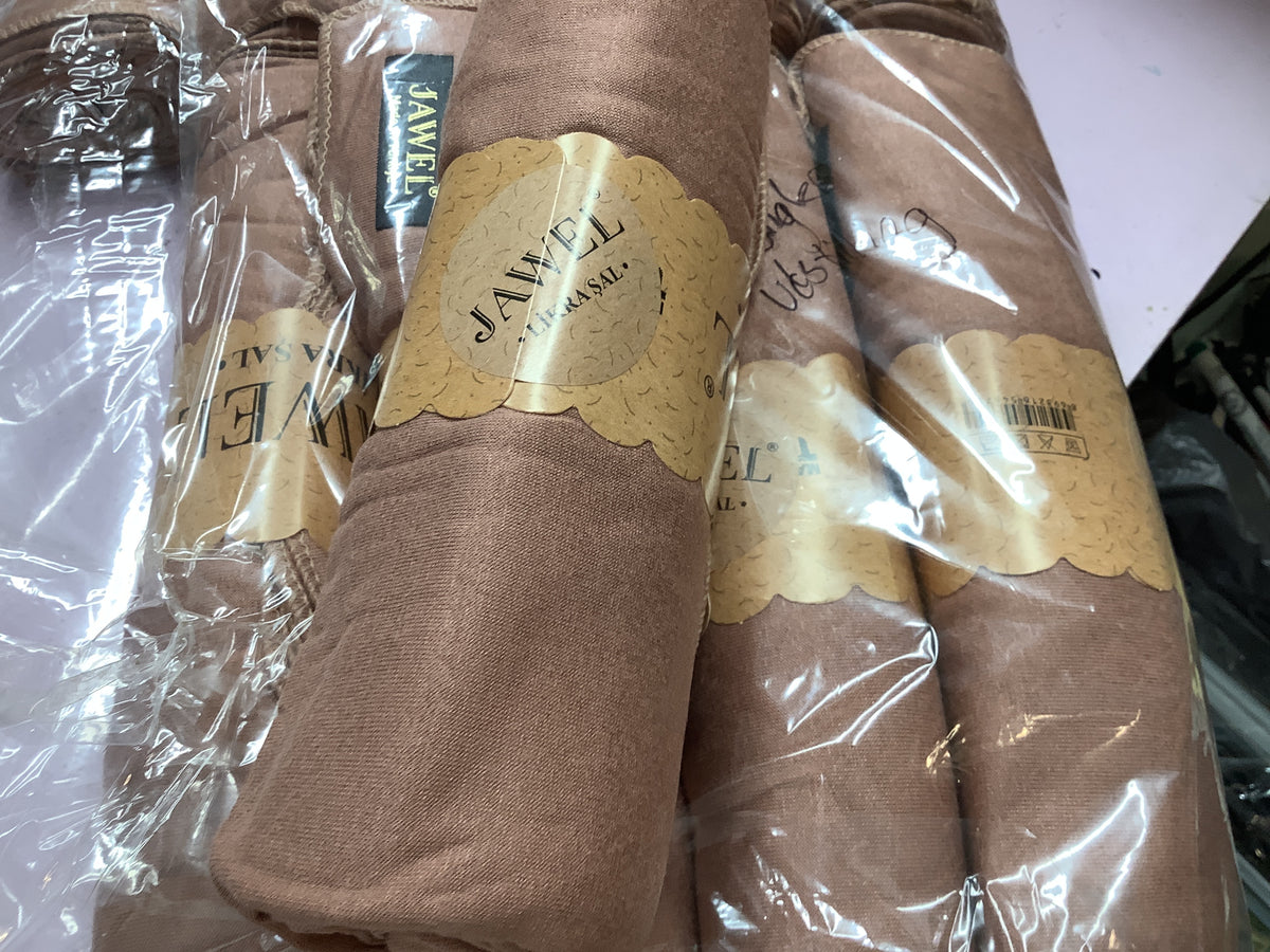 Plain Jersey Hijab - Dusty Peach b76
