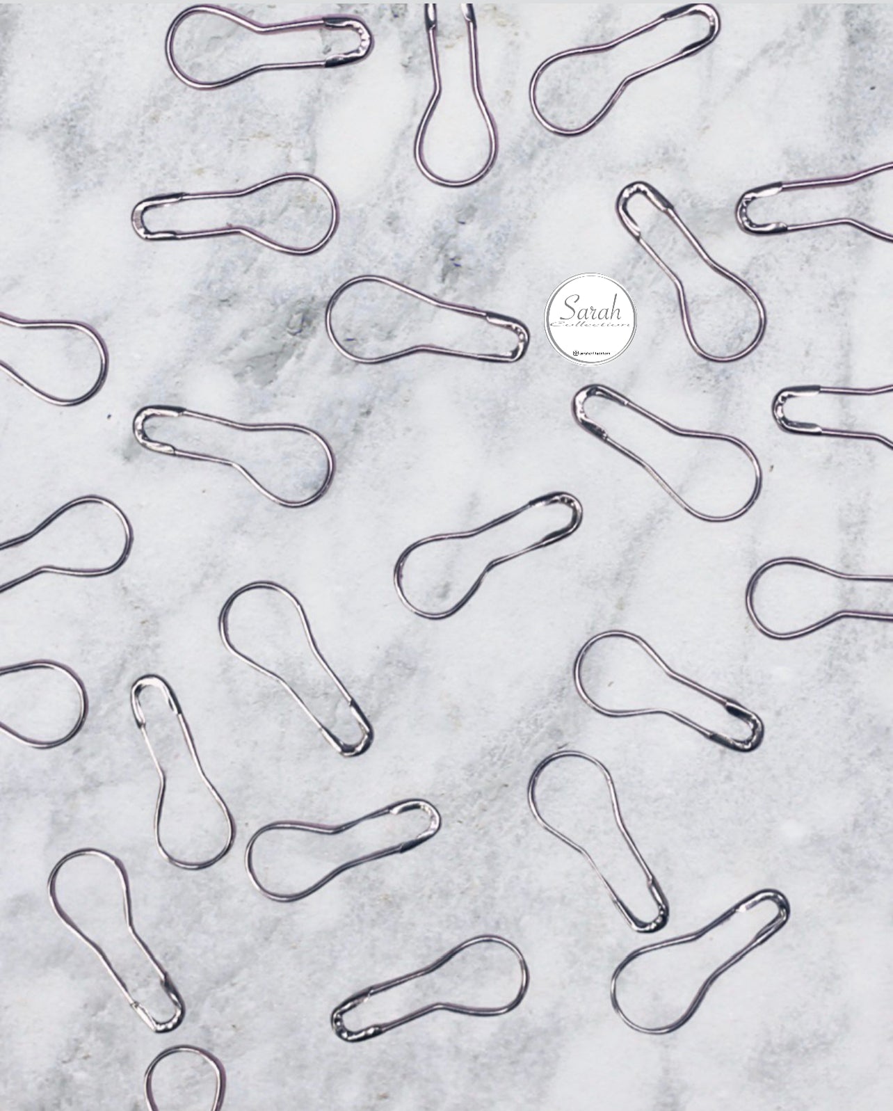 25 stk Silver sikkerhedsnåle