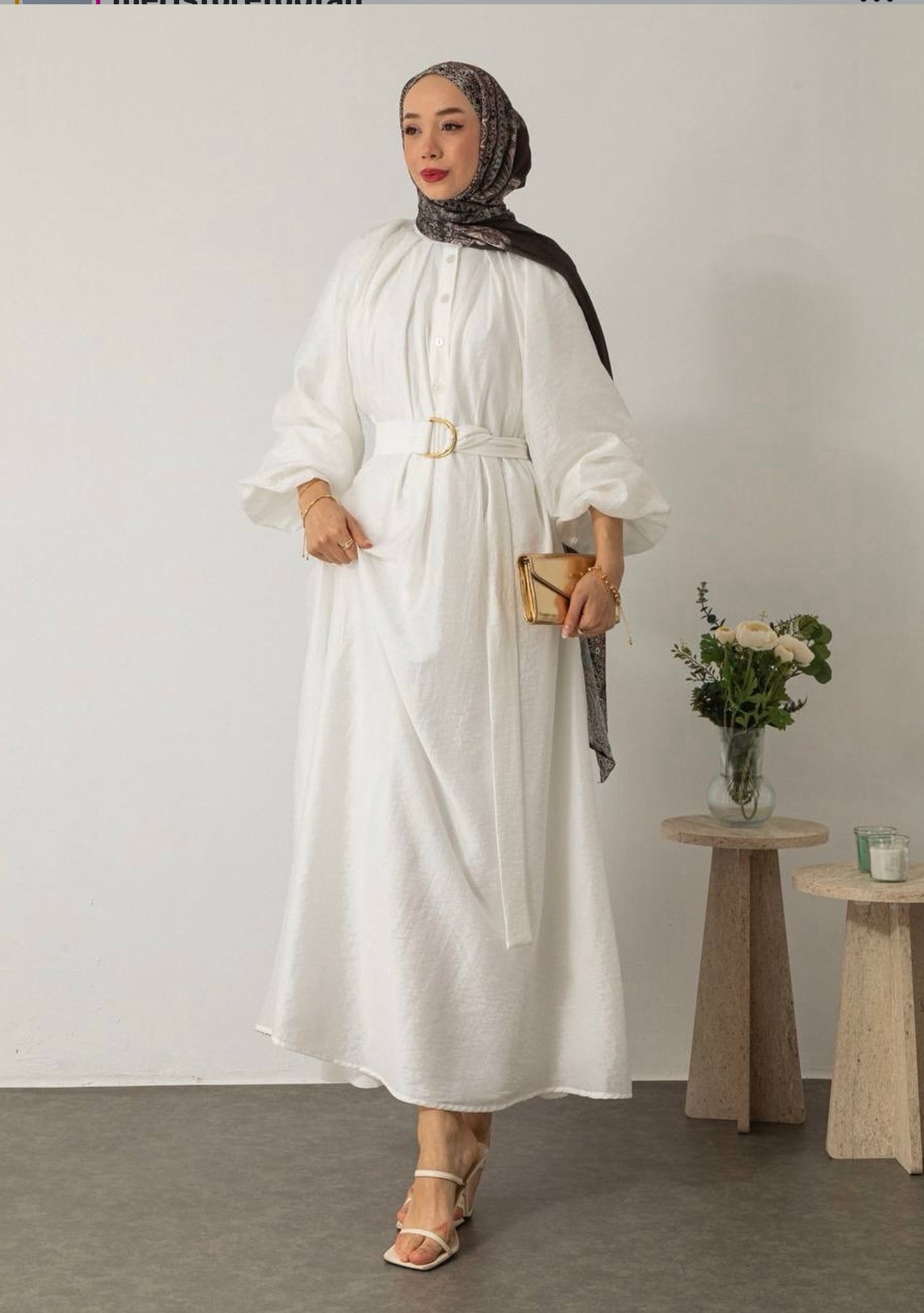 Summer breeze dress - white