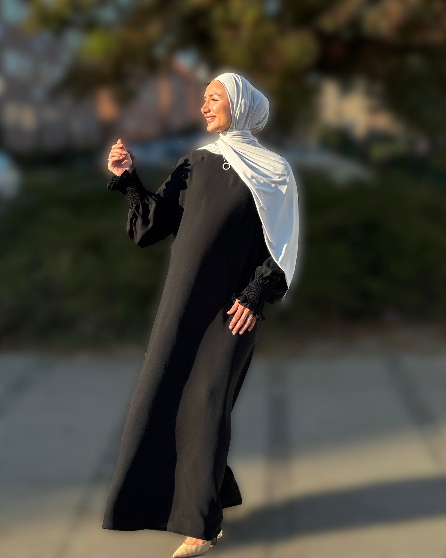 Samaya Abaya Black