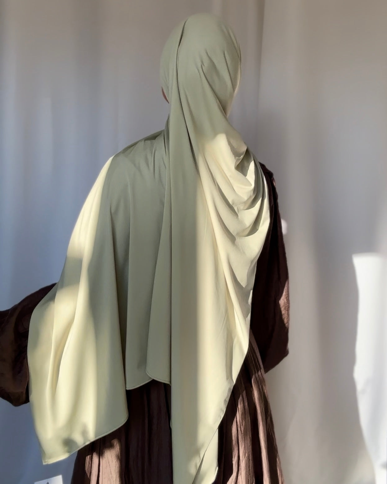 Liquid Hijab - Lime - Lh69