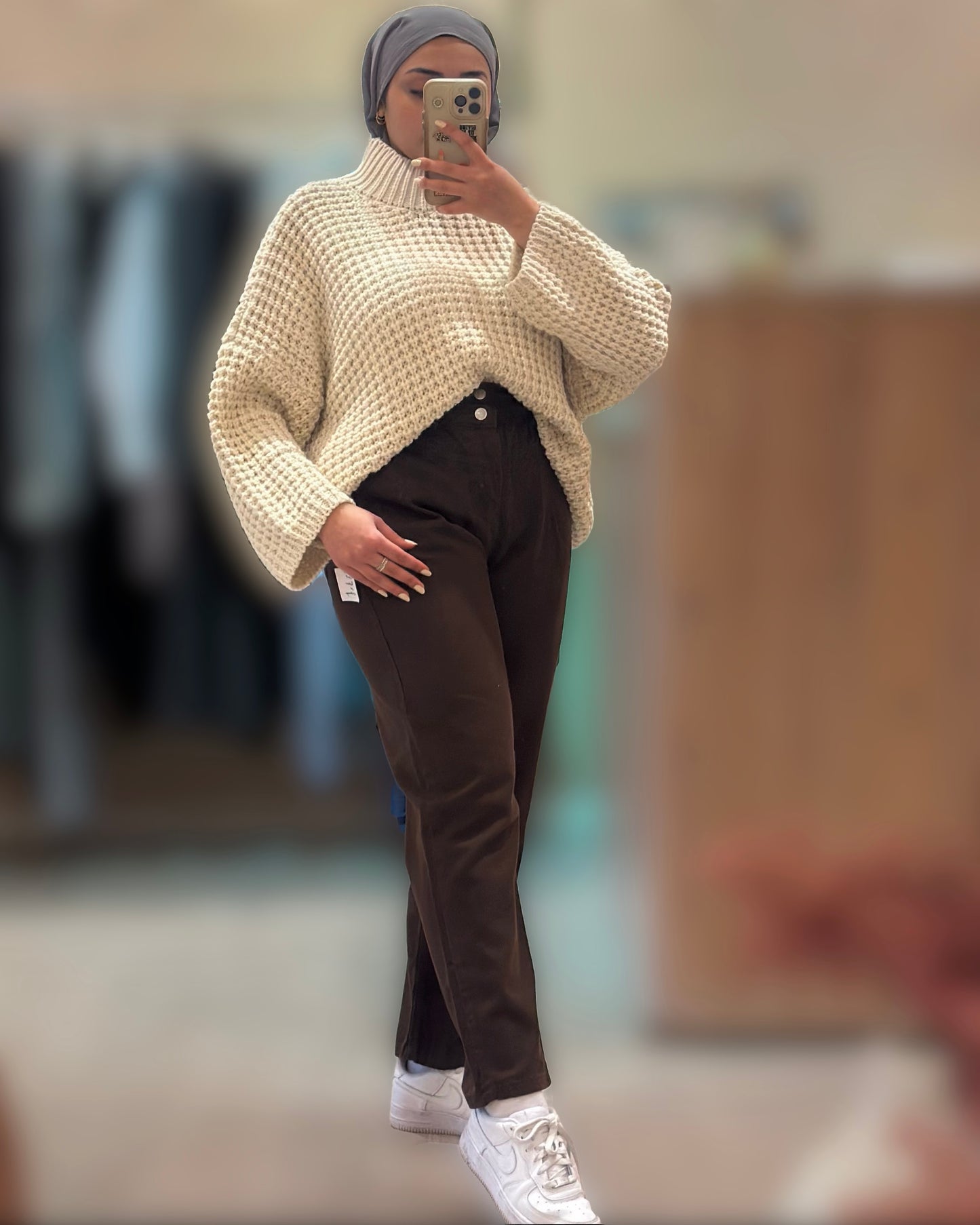 Seren Luxe Pantolon - Çikolata