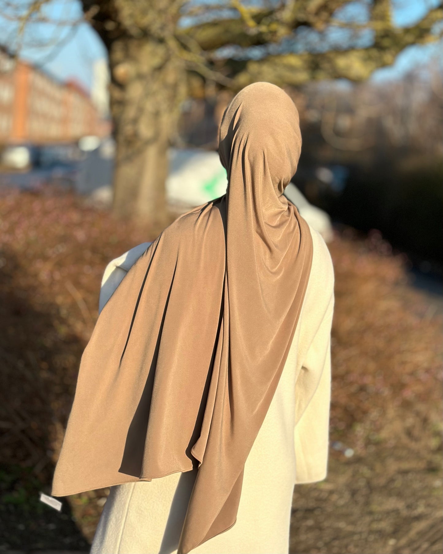 Liquid Hijab - Warm Olive - Lh48