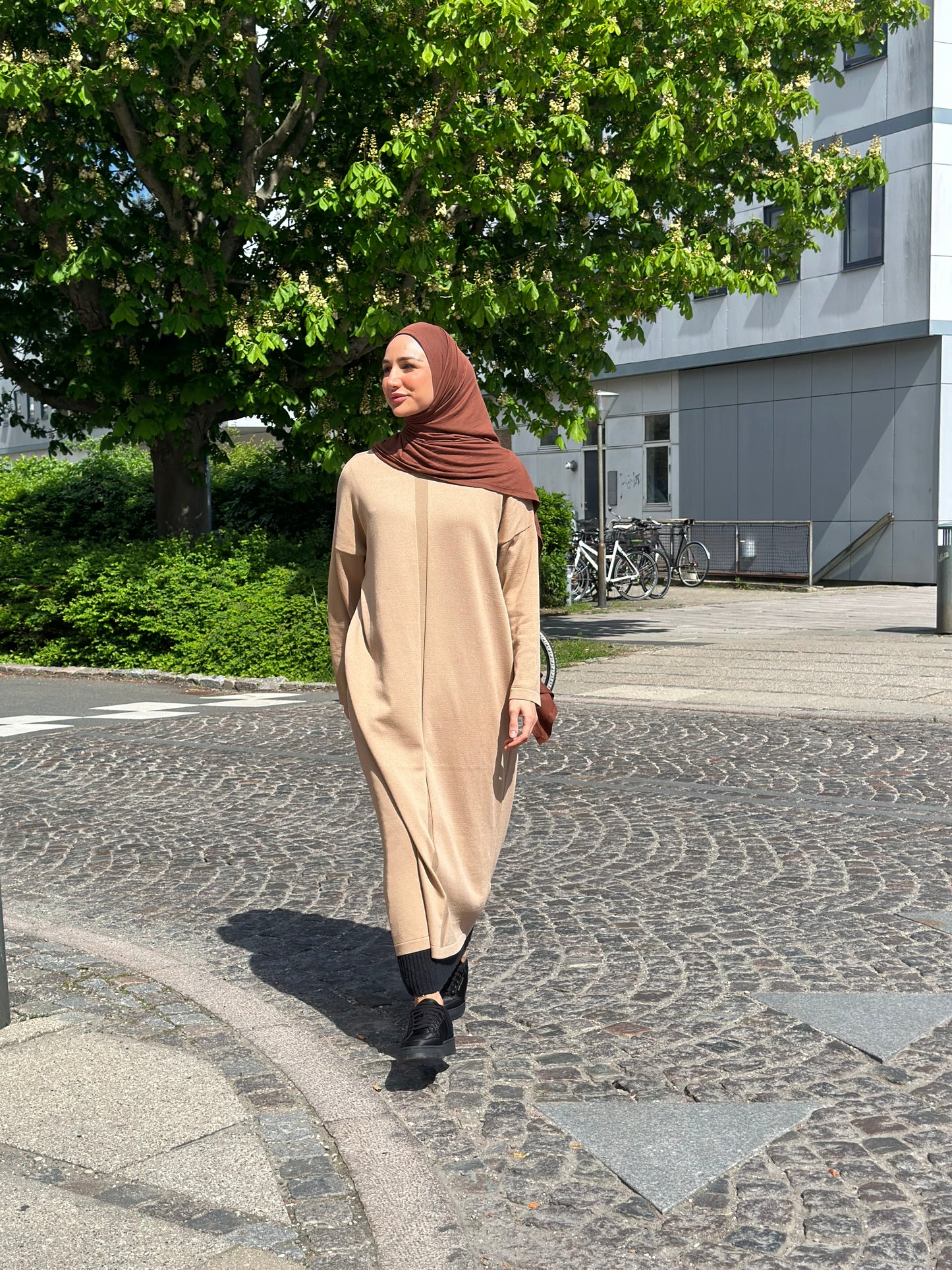 Elen Knitted dress - Latte