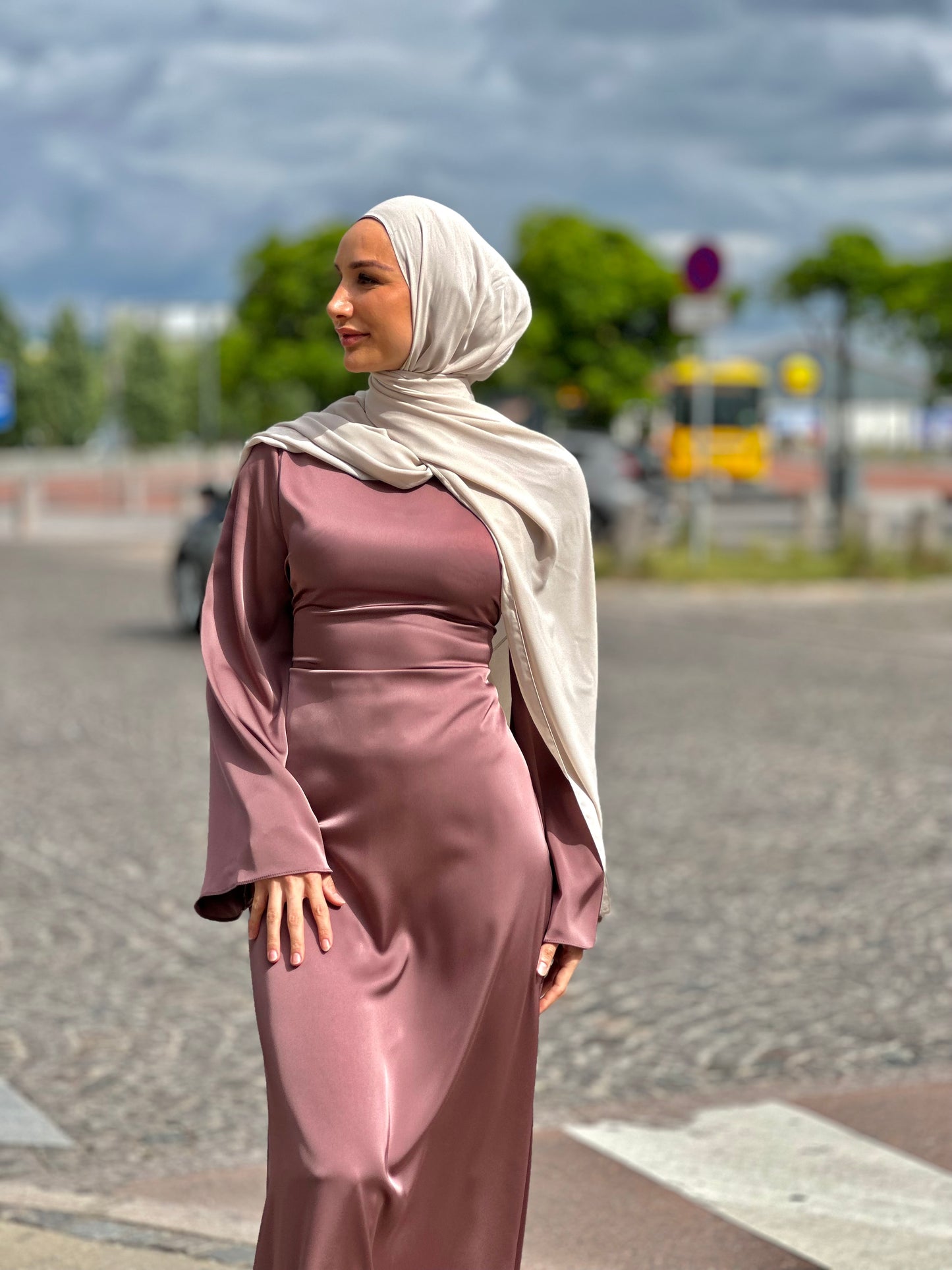 Lüks şifon tesettür - L111