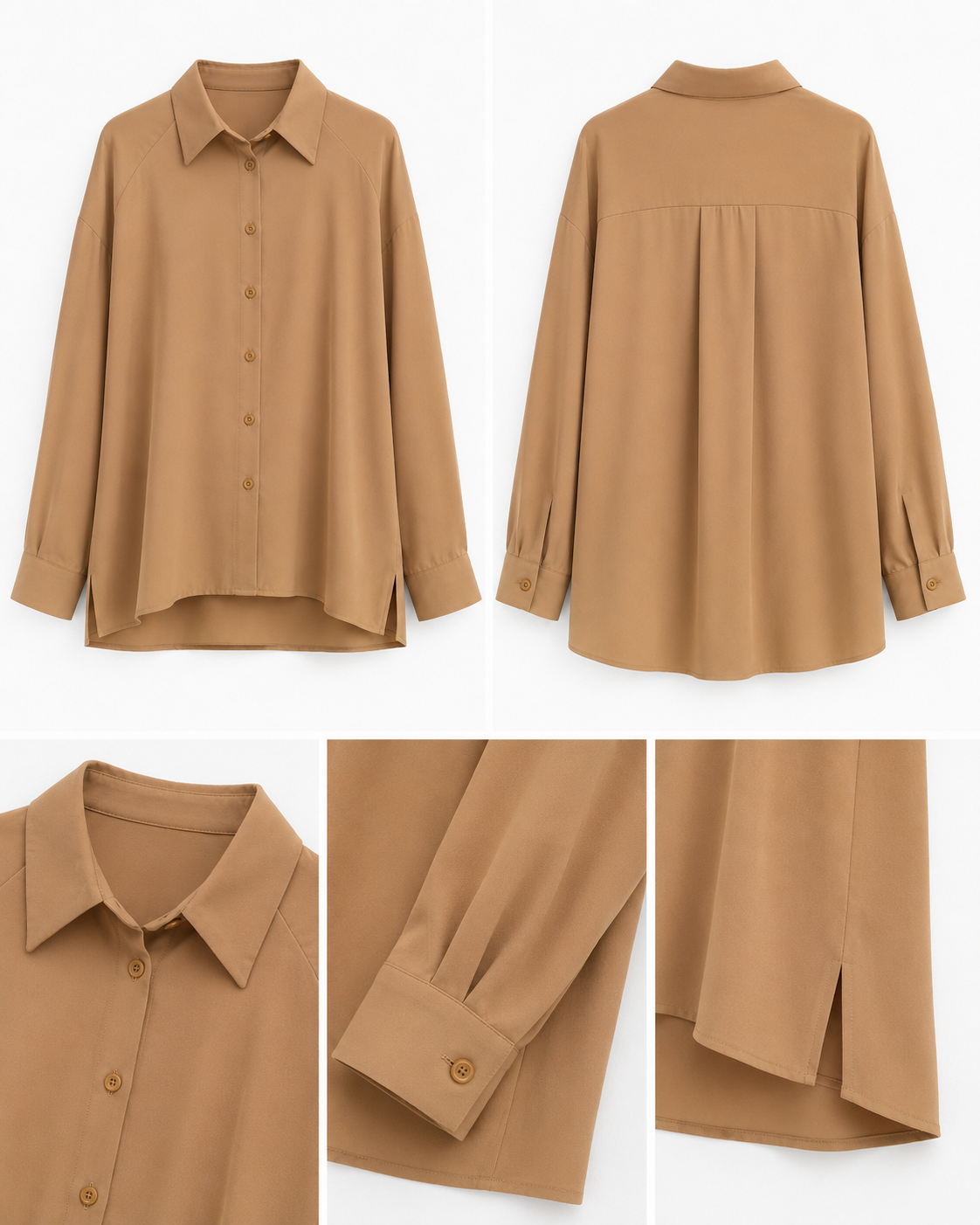 Casual Chic shirt - Bronze