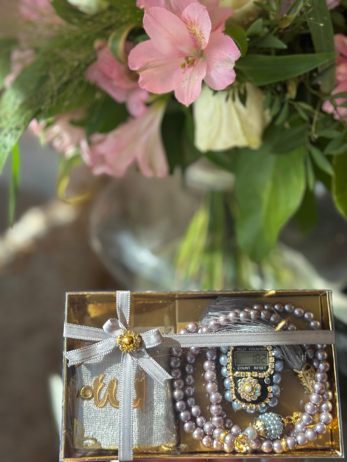 Mini hediye kutusu - Gri