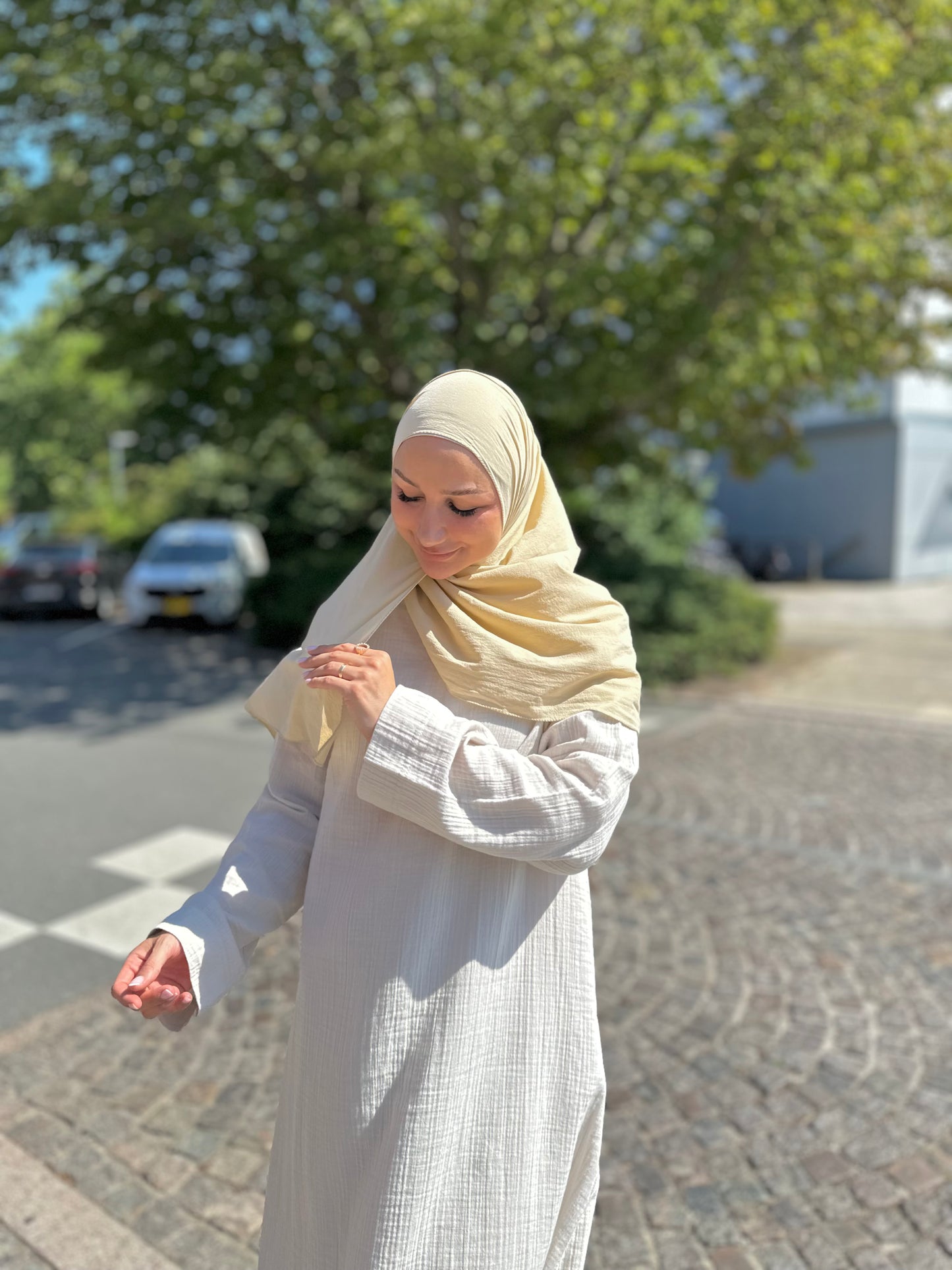 Bambus Jersey - Dusty Butter Yellow fa72