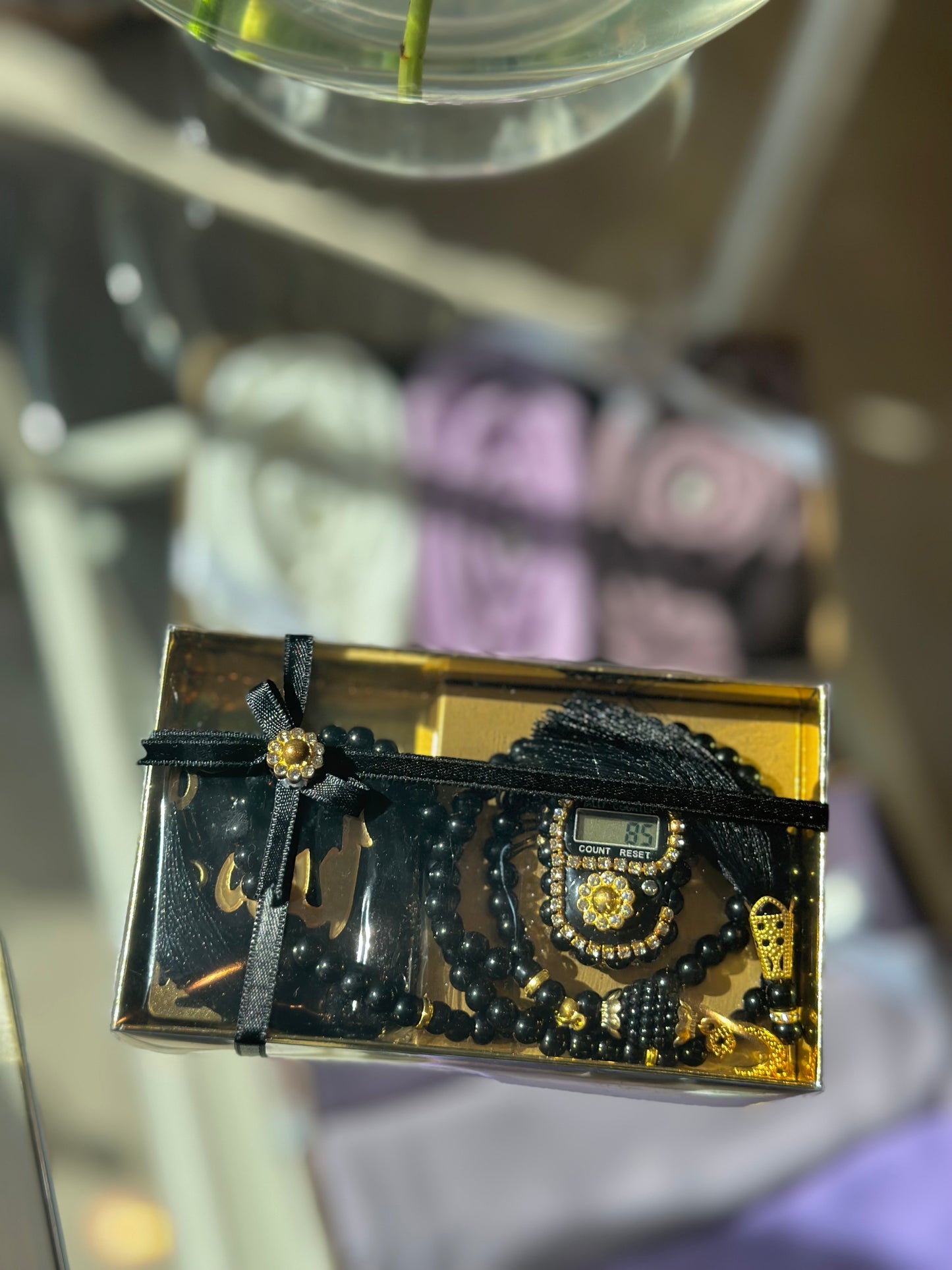 Mini hediye kutusu - Siyah