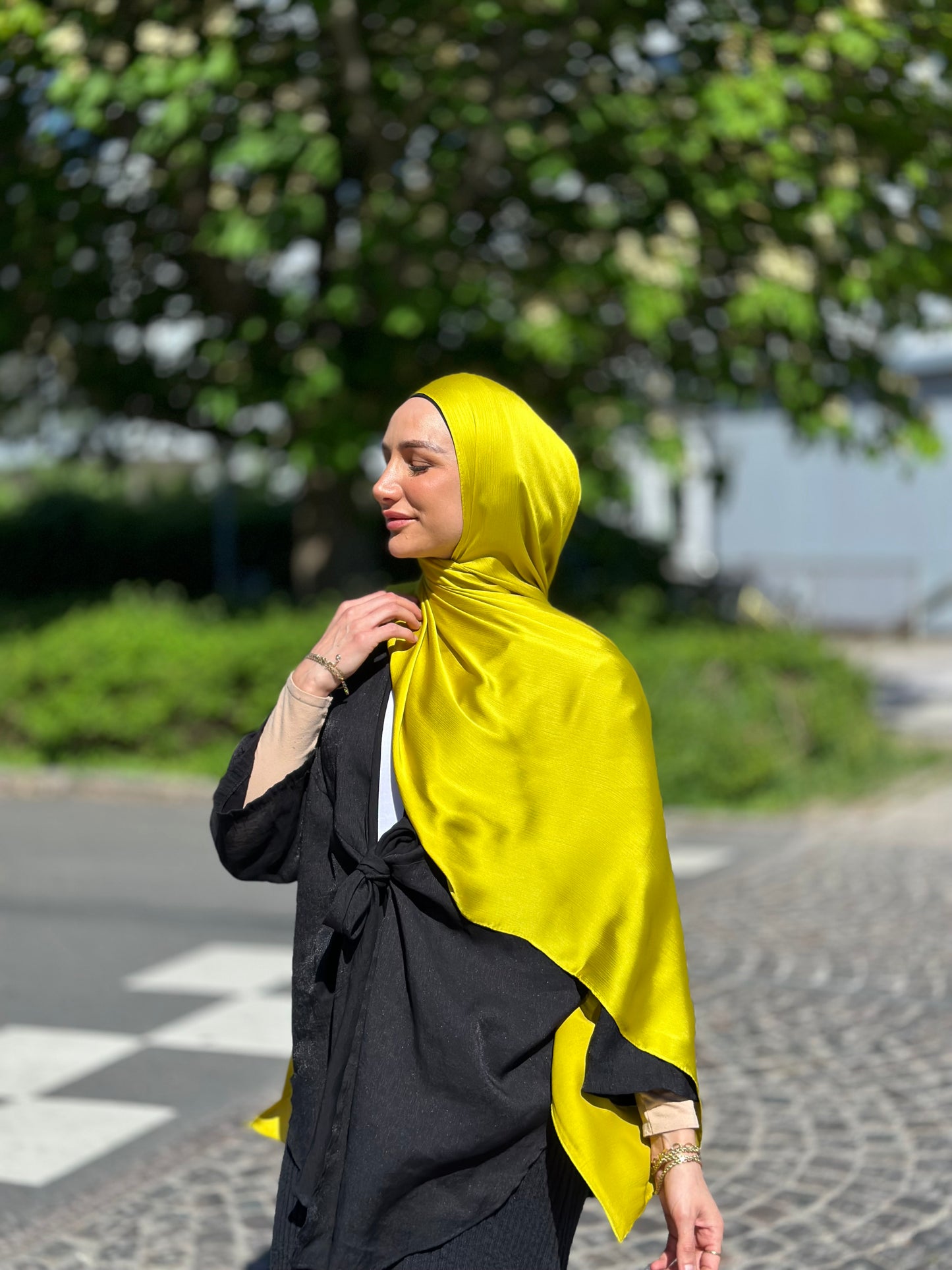 Shiny Crincle chiffon - Venom sc12