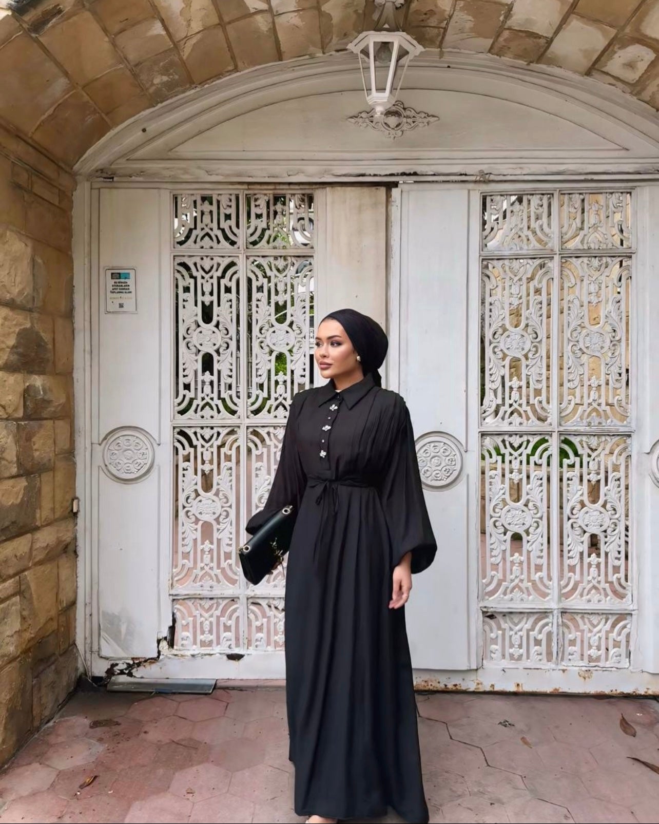 Emely Elbise - Siyah