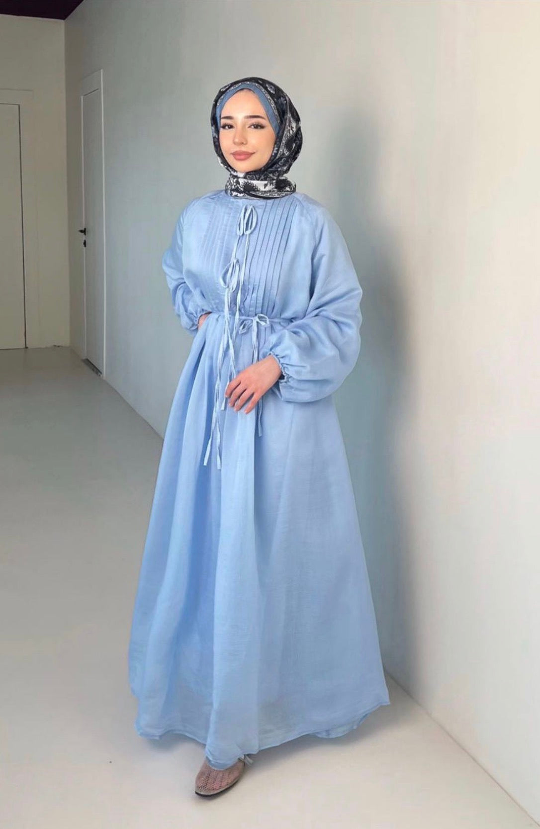 Solène Dress - Blue