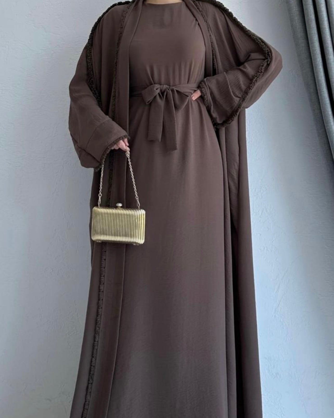 Lily abaya - Mocha
