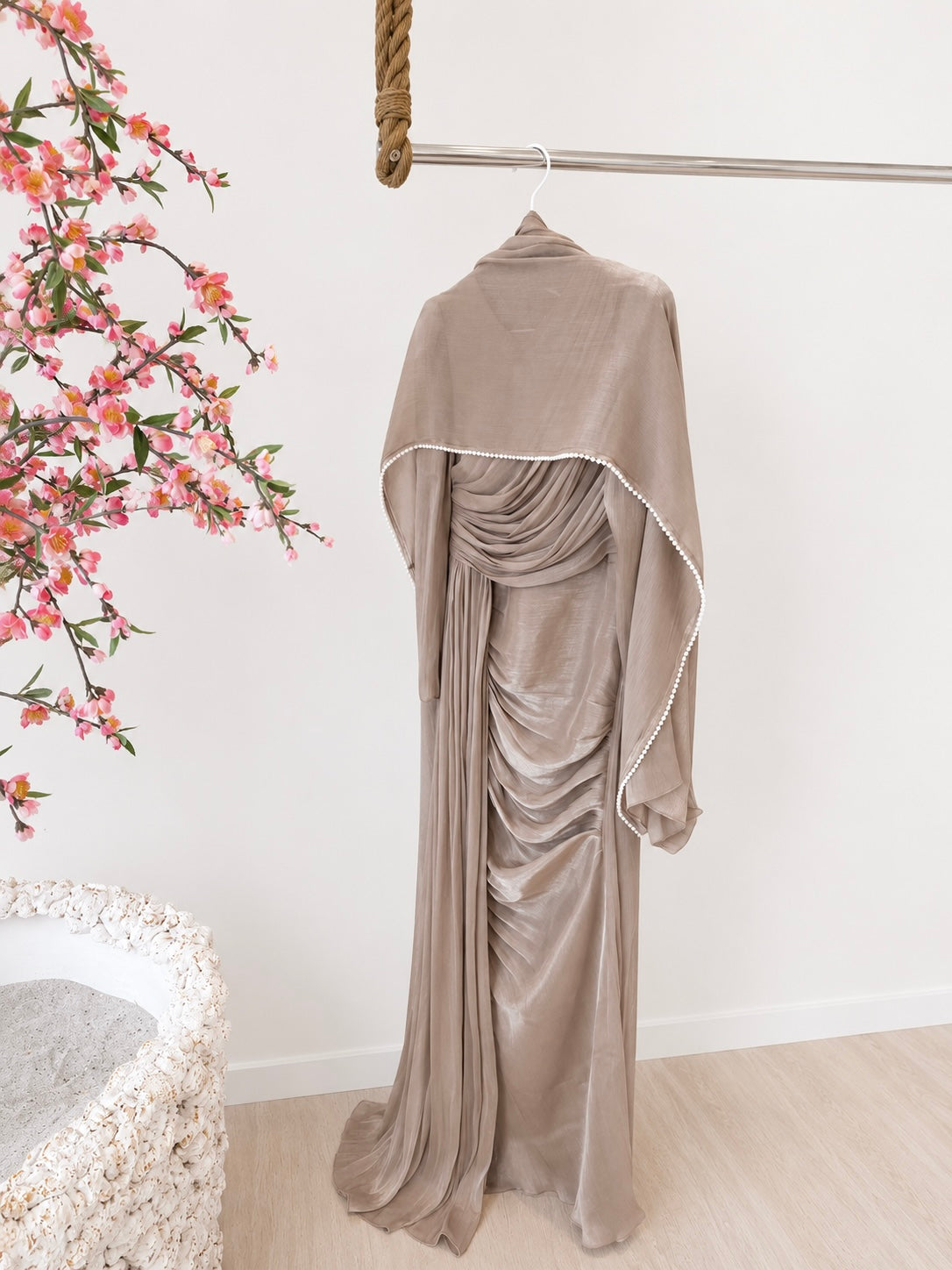 Gleaming dress - Milky
