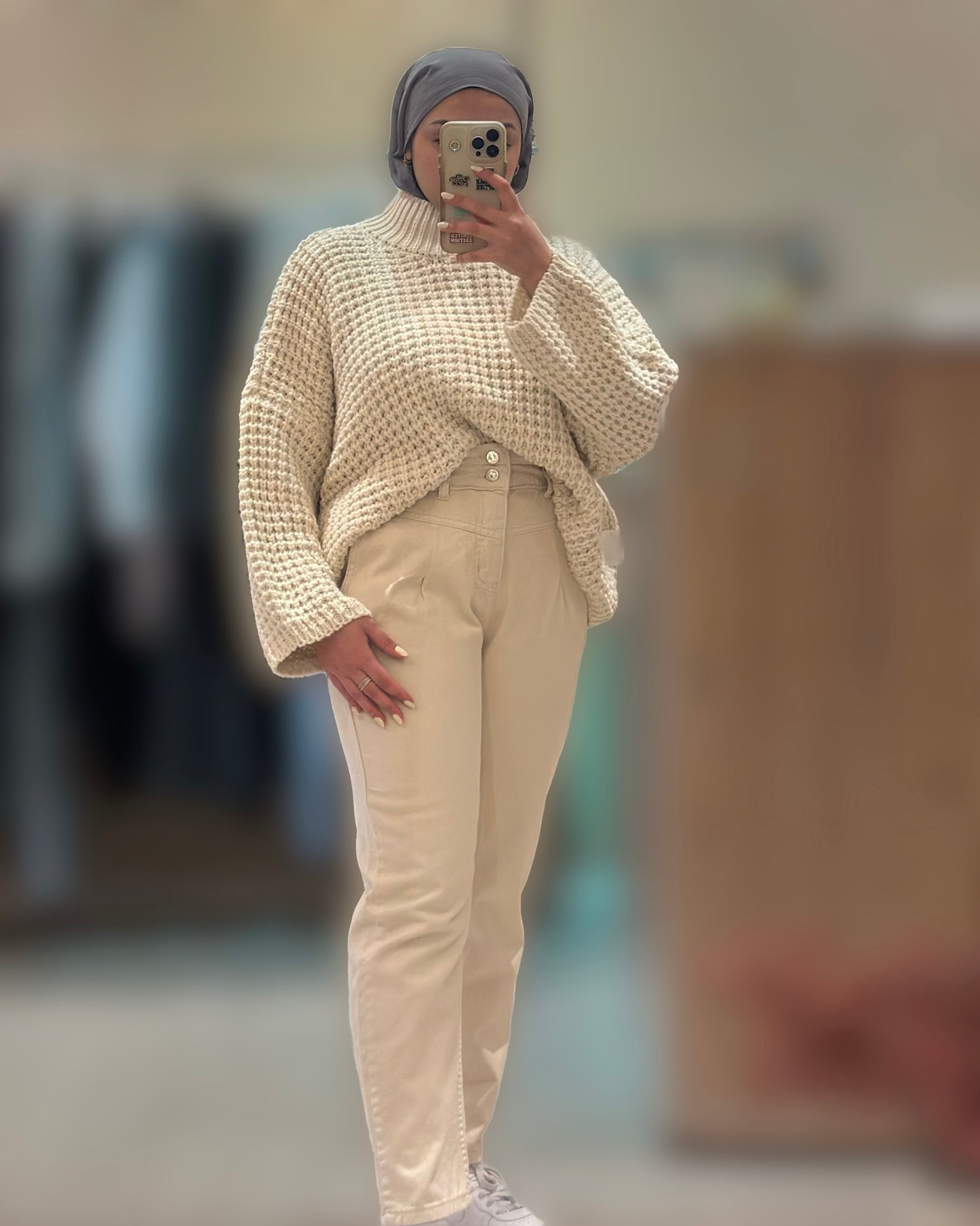 Seren Luxe Pantolon - Krem