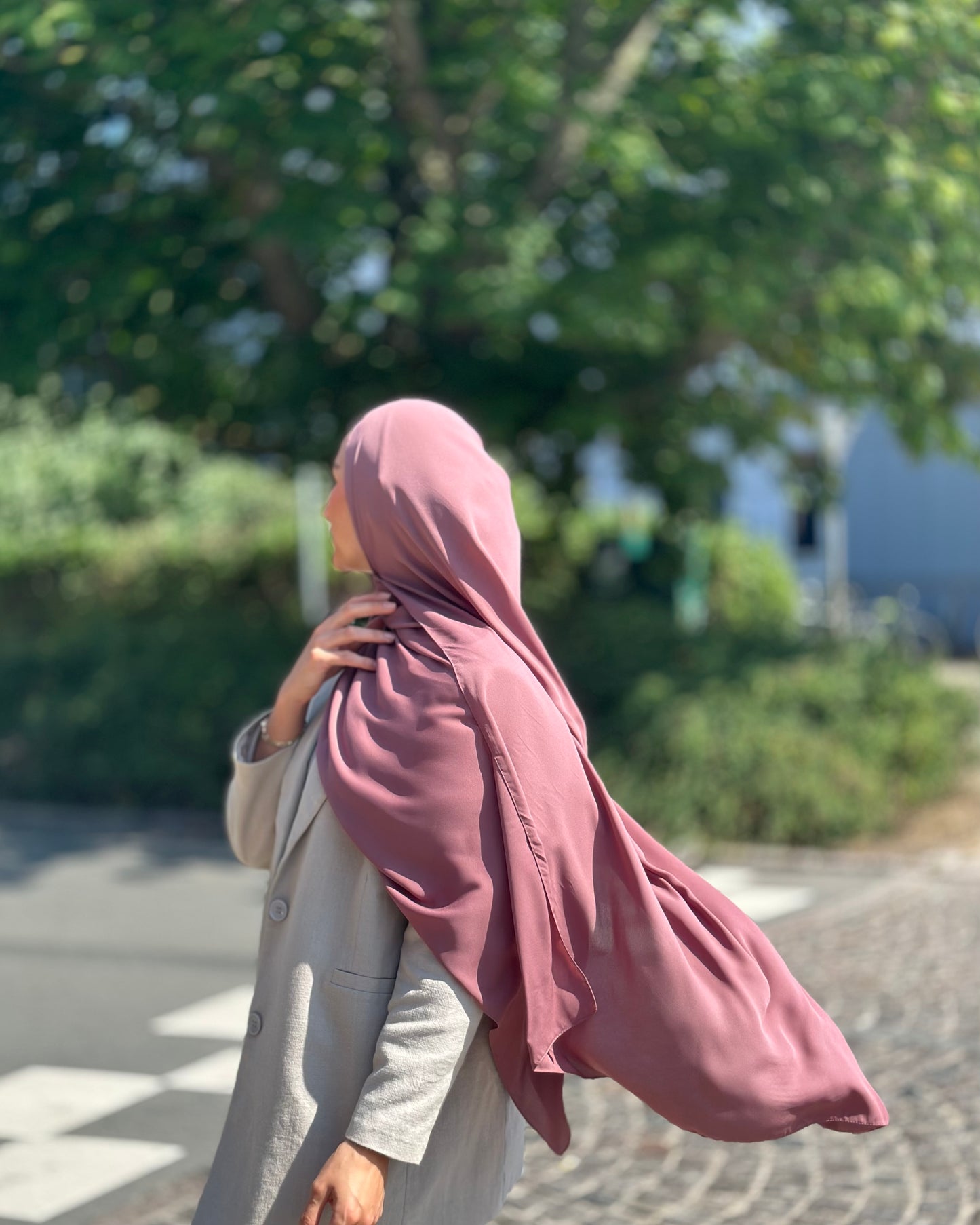 Lüks şifon tesettür - L123