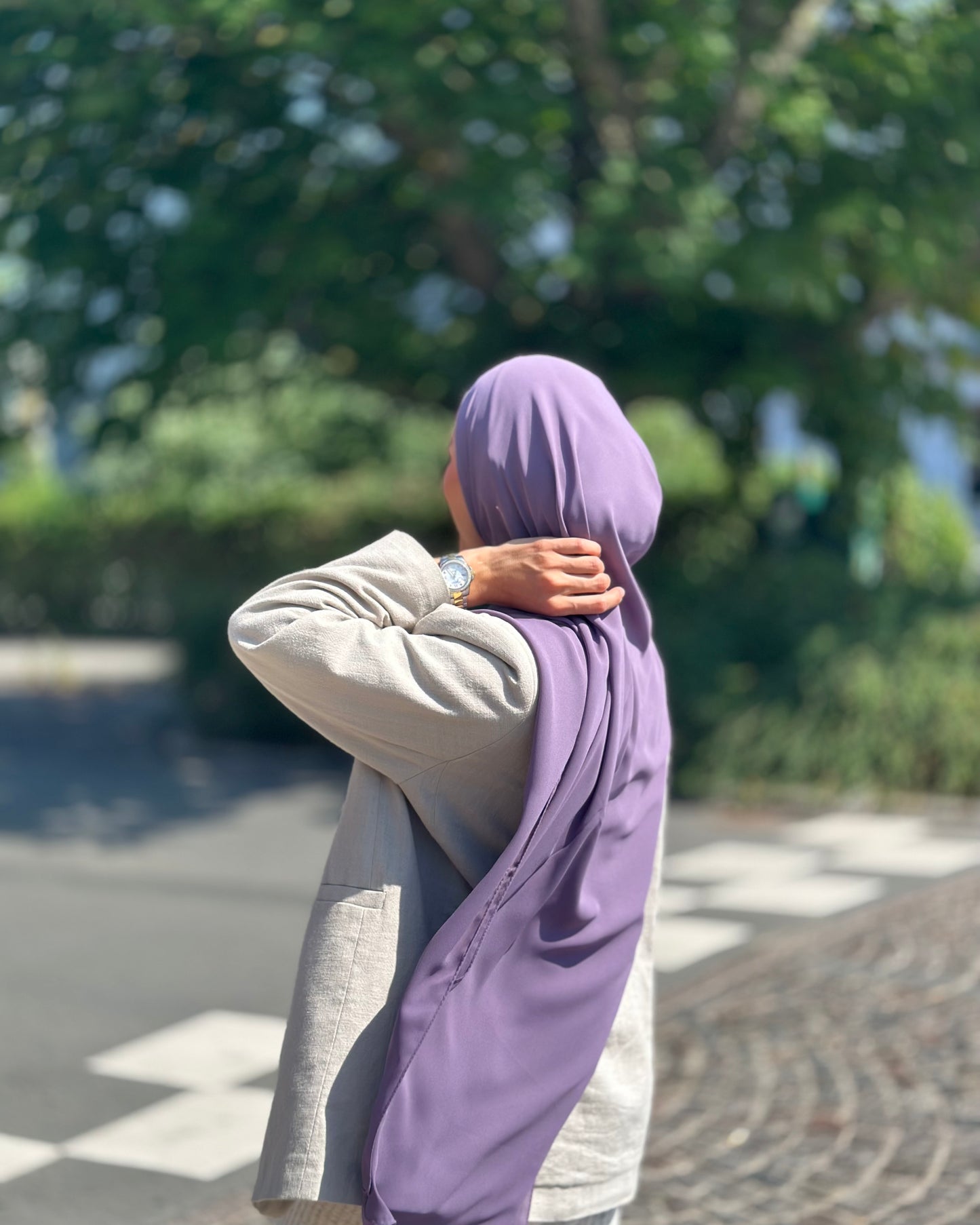 Lüks şifon tesettür - L124