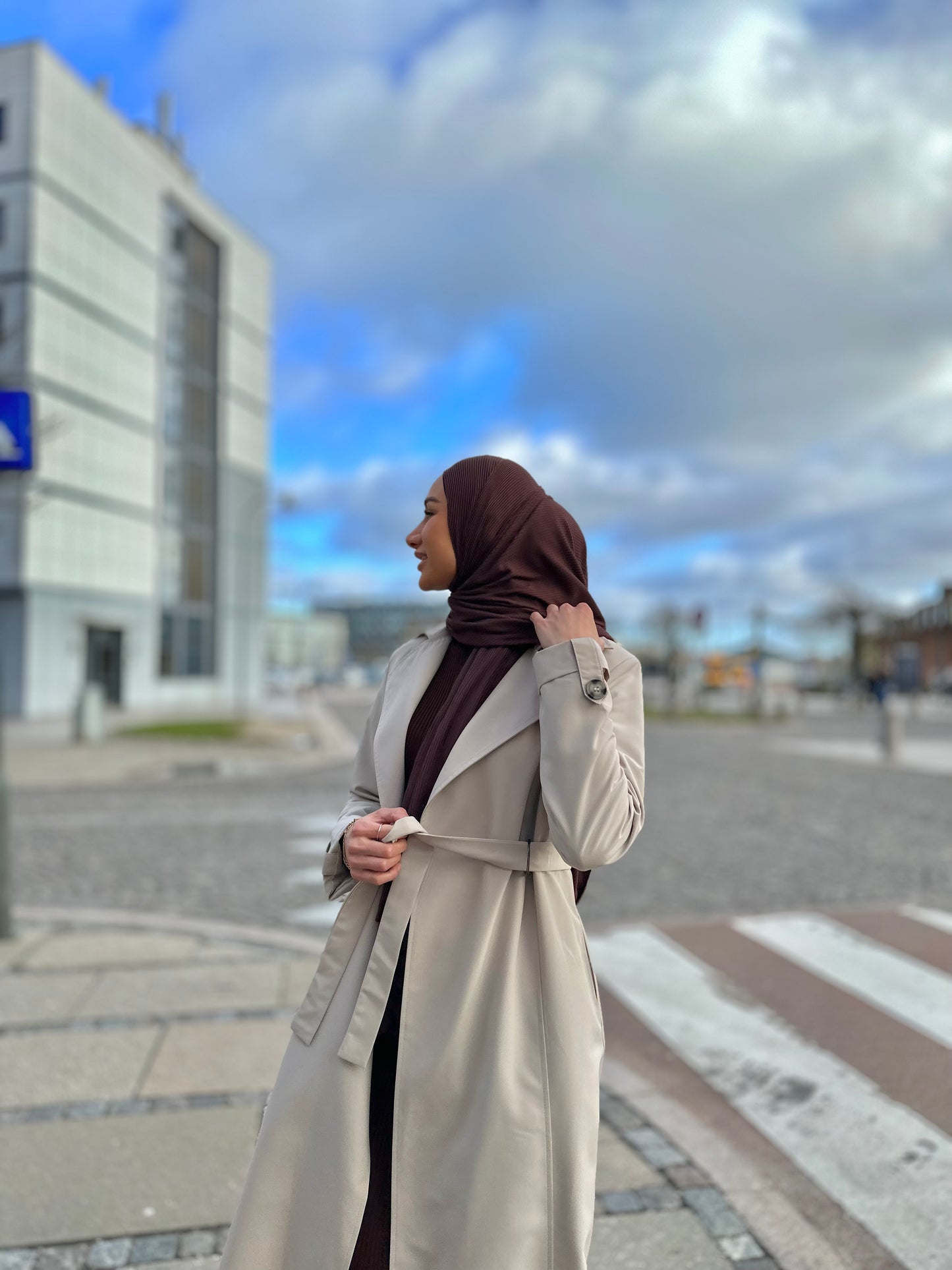 Trenchcoat - Cold beige