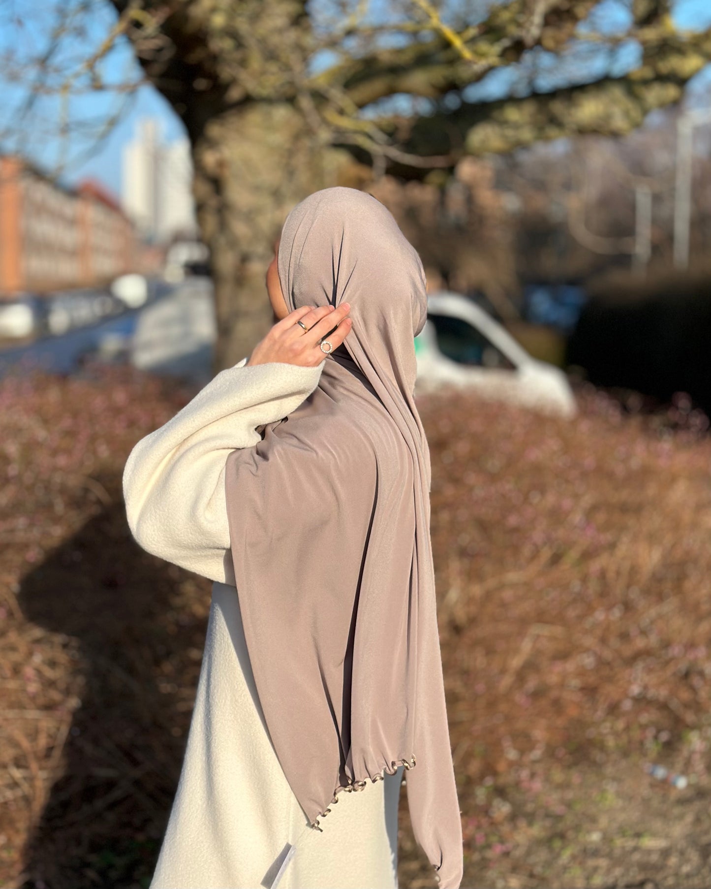 Floy Lycra Hicab - kahve FL07