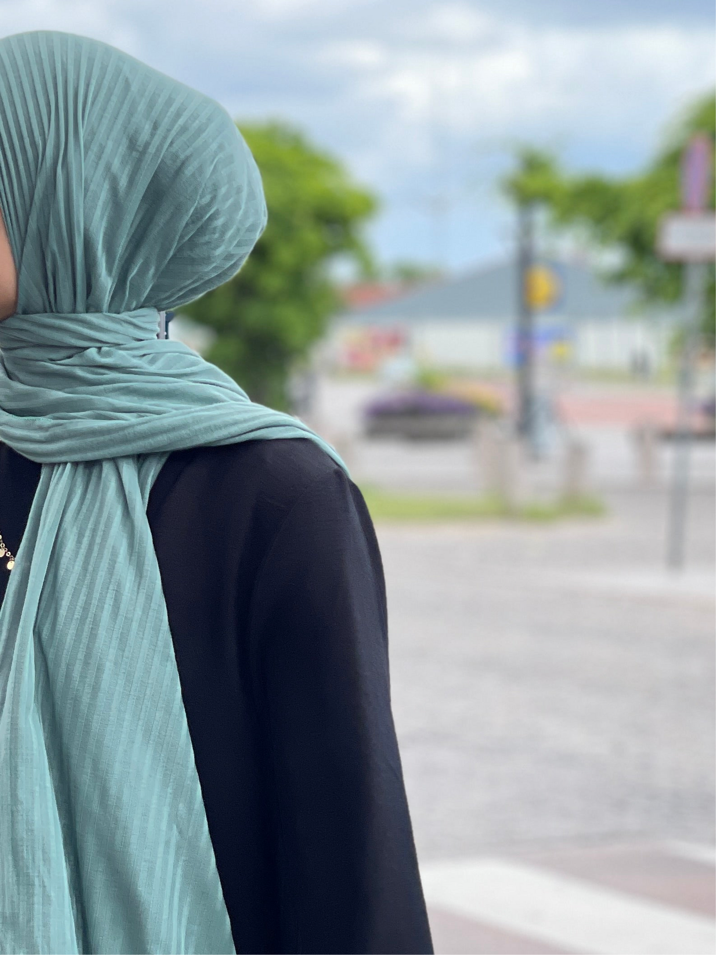 Ribanalı Jersey Tesettür - R17