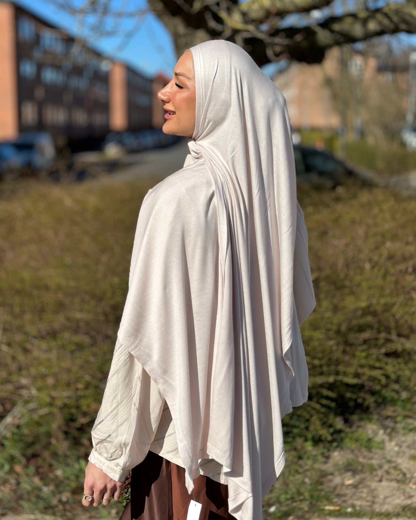 Premium Viscose Jersey - blush pl32