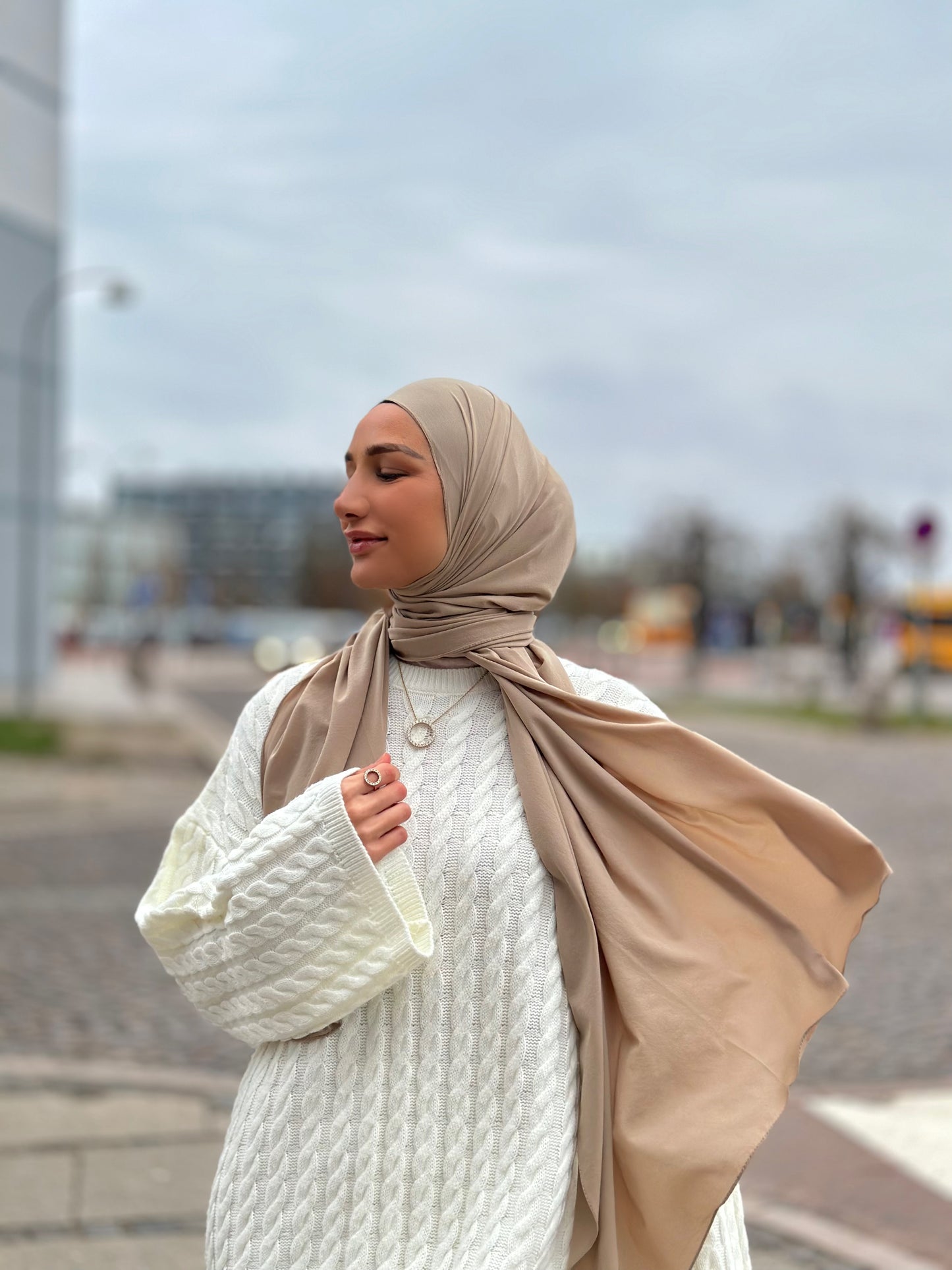 Bambus Jersey - Latte FA03