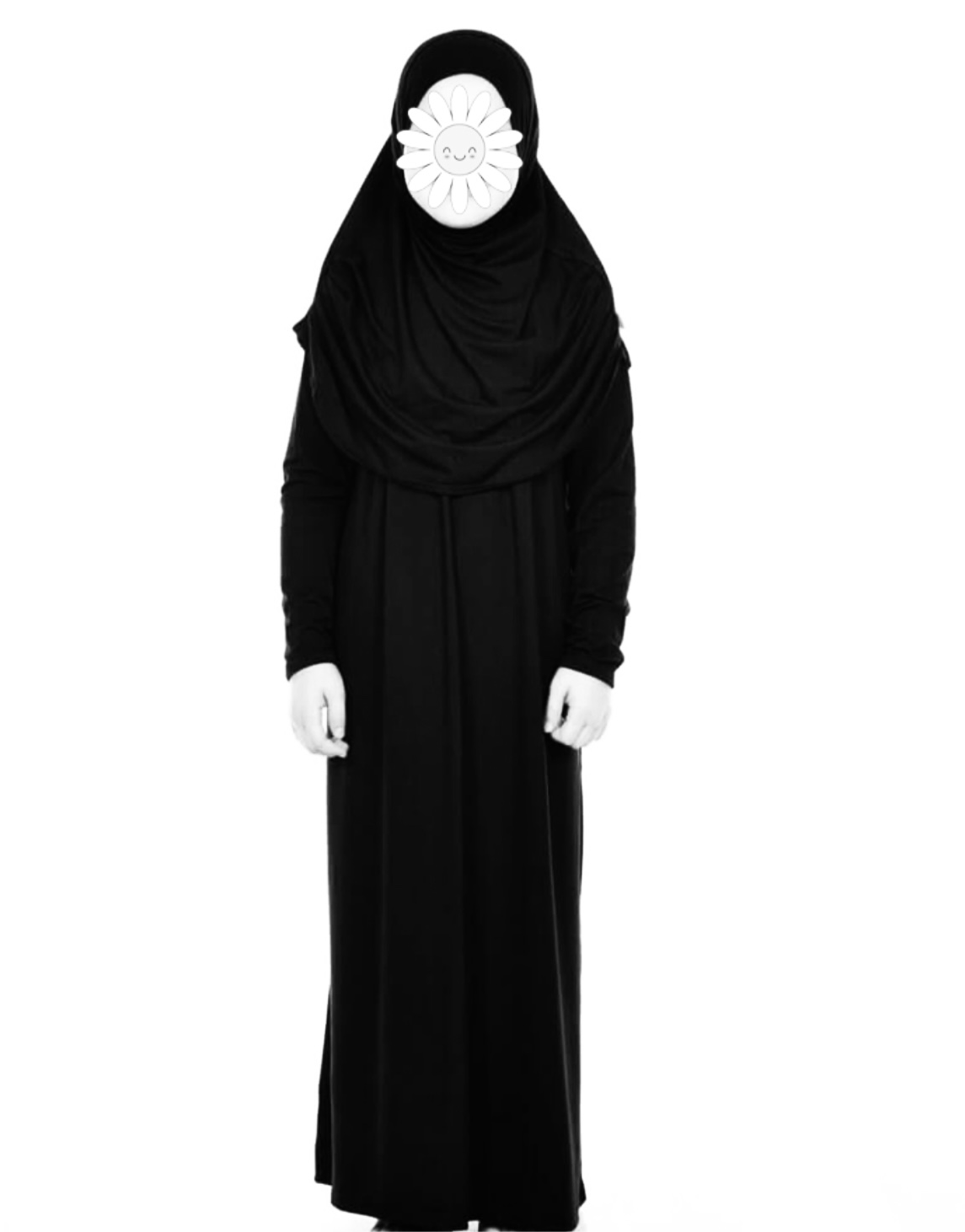 Prayer dress for kids - Black