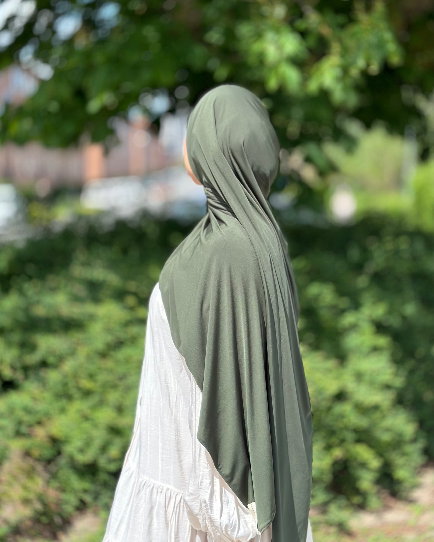 Liquid Hijab - Army - Lh02