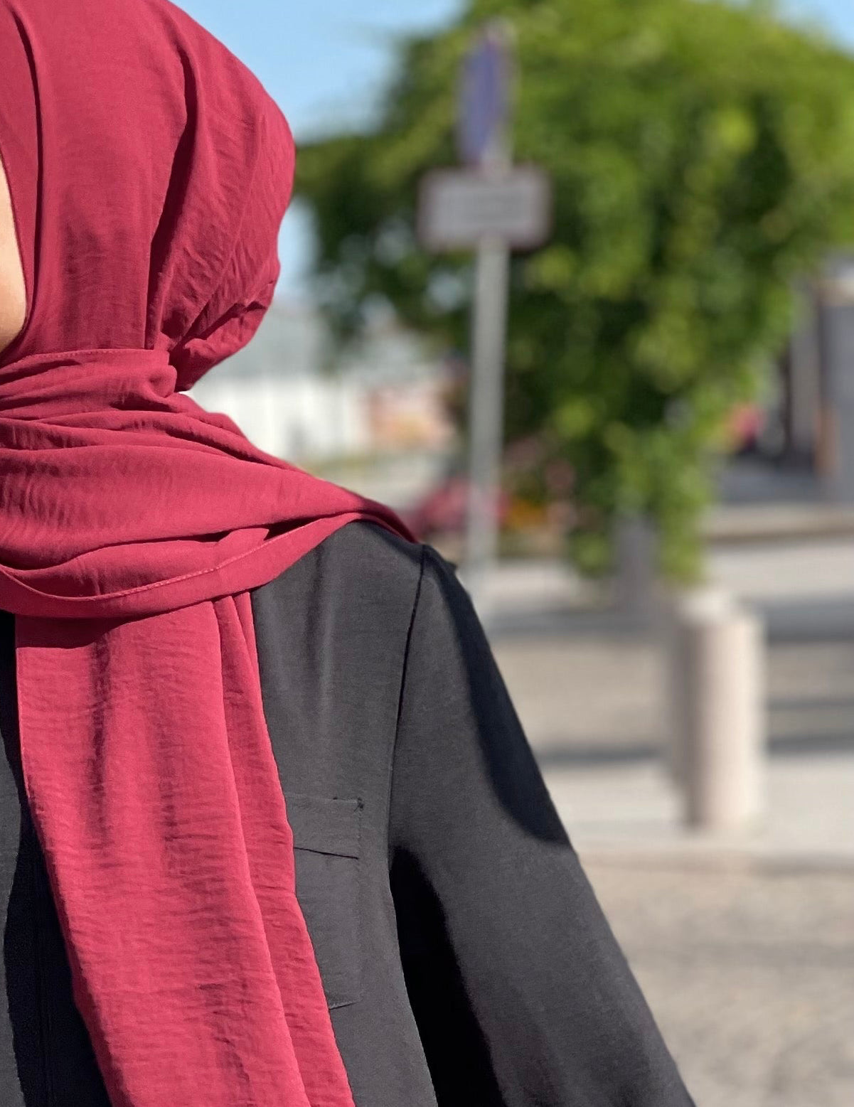 Caz Chiffon - Bordeaux f29