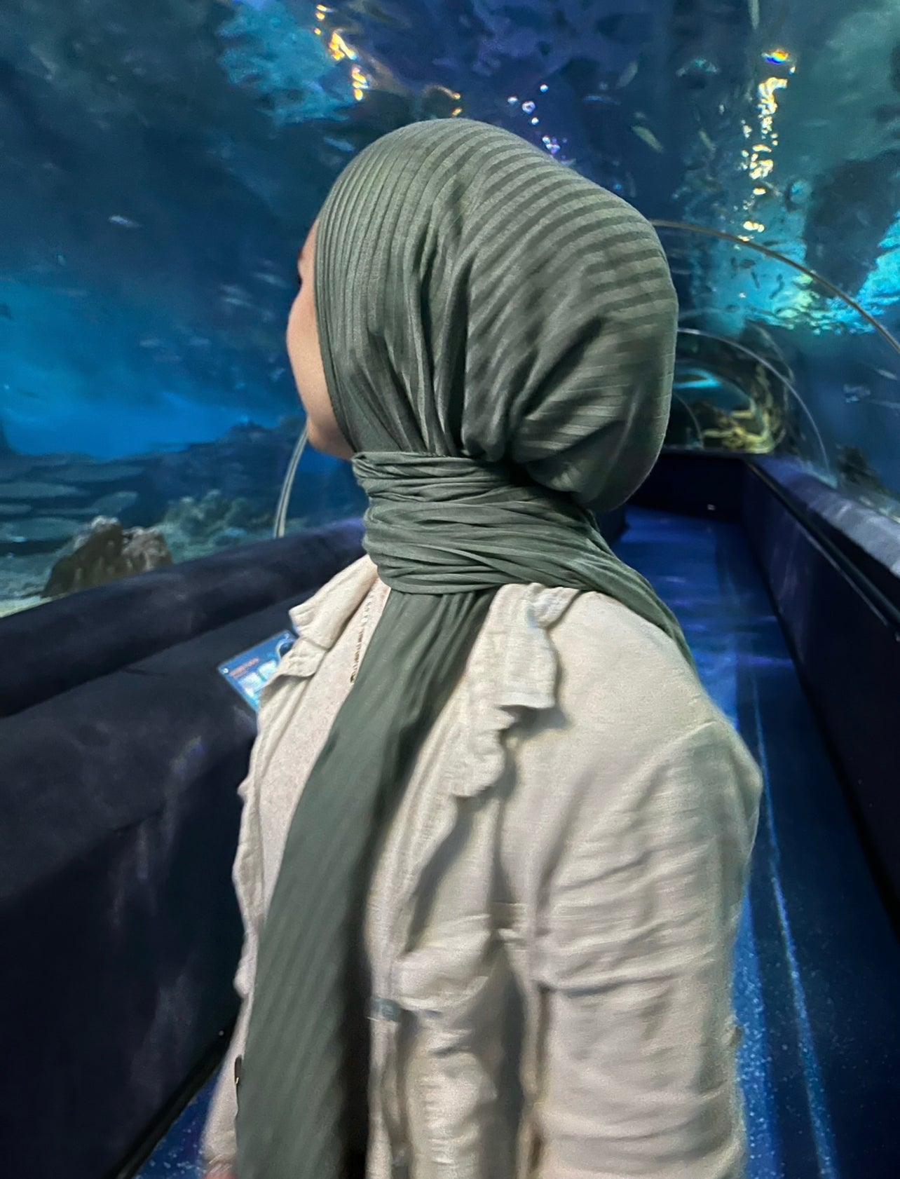 Ribanalı Jersey Tesettür - R12