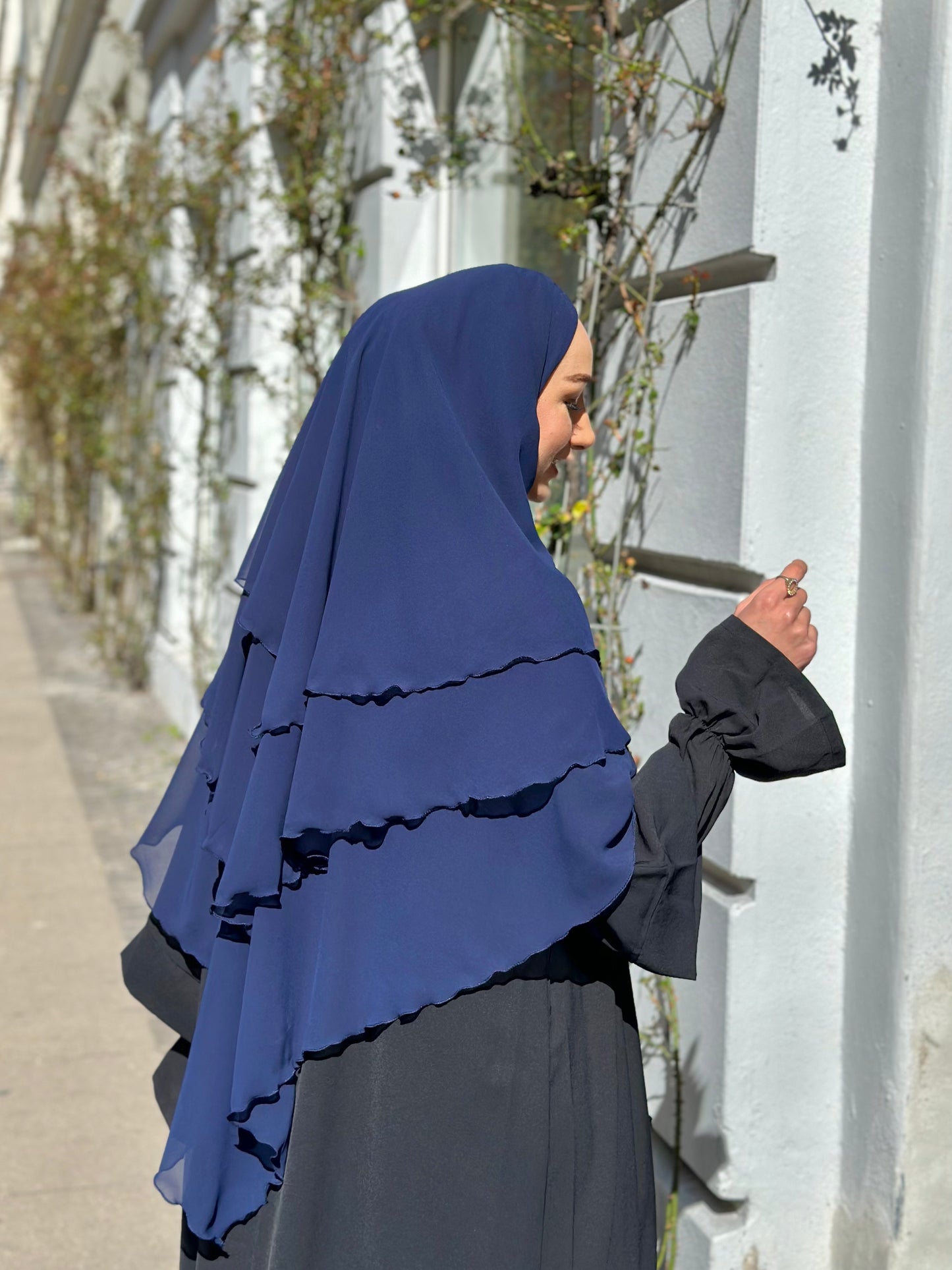 The Wind hijab - Navy