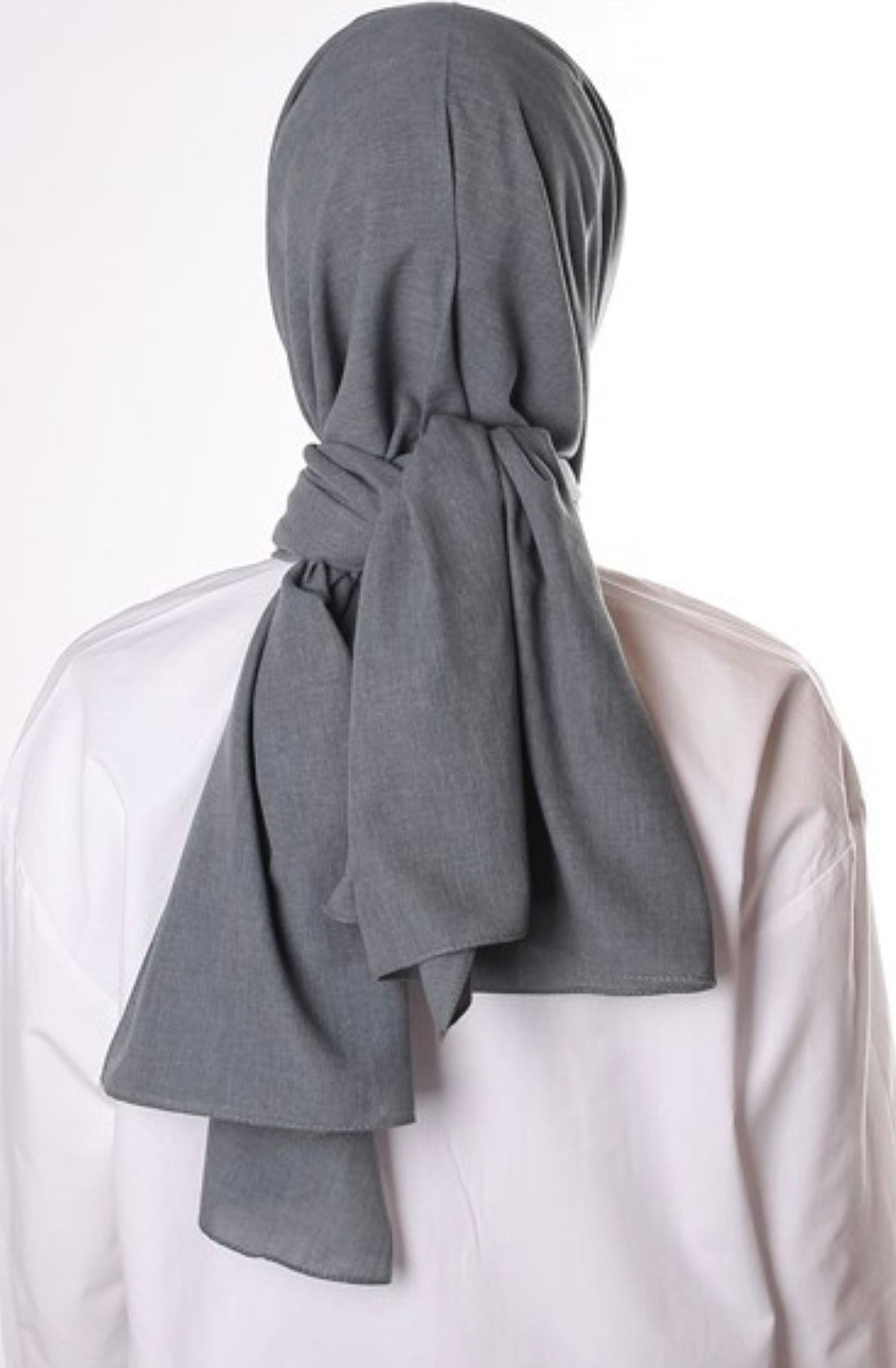 Neutral Cotton Hijab - Petrol