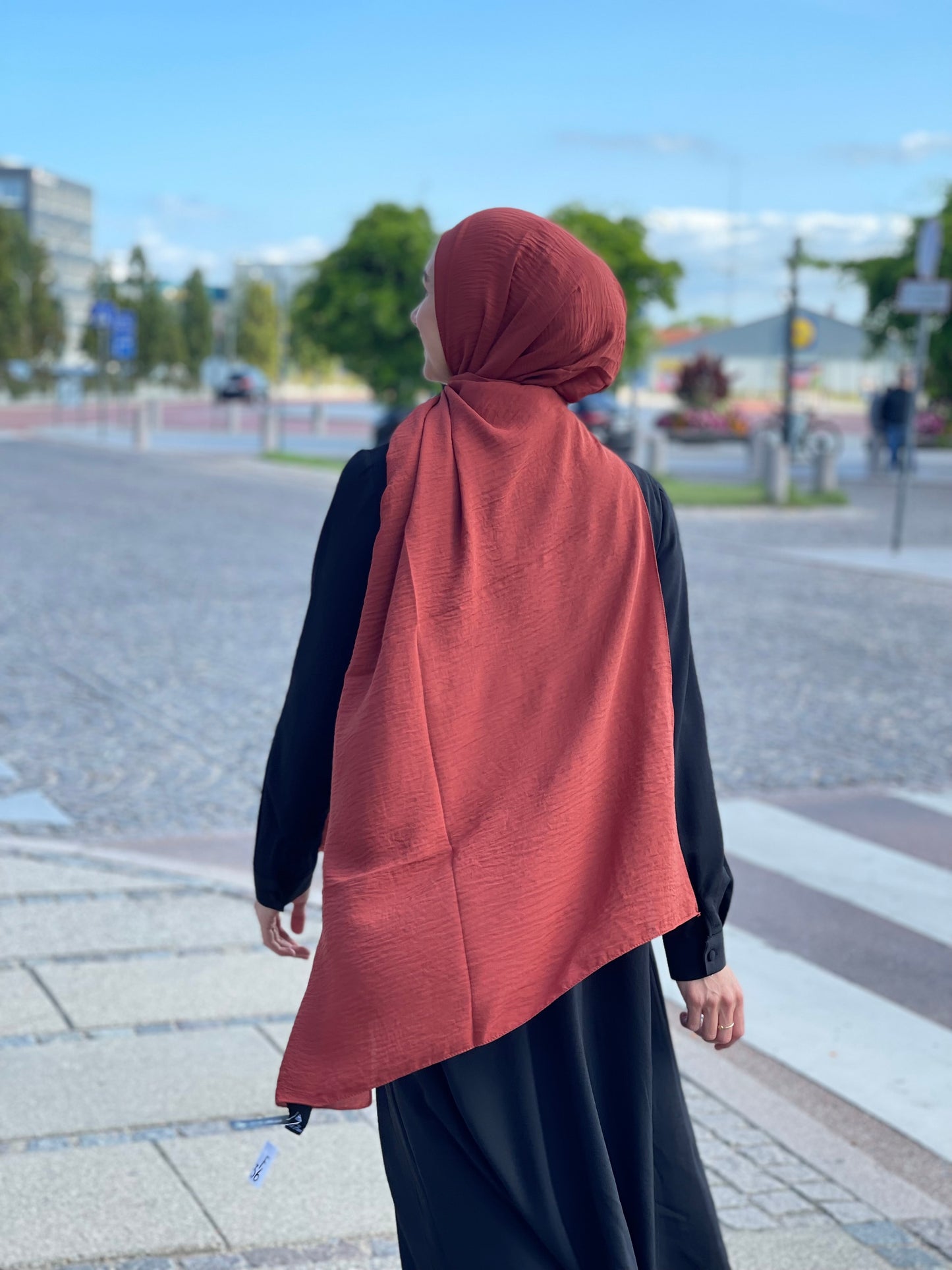 Caz Chiffon - Dusty Coral