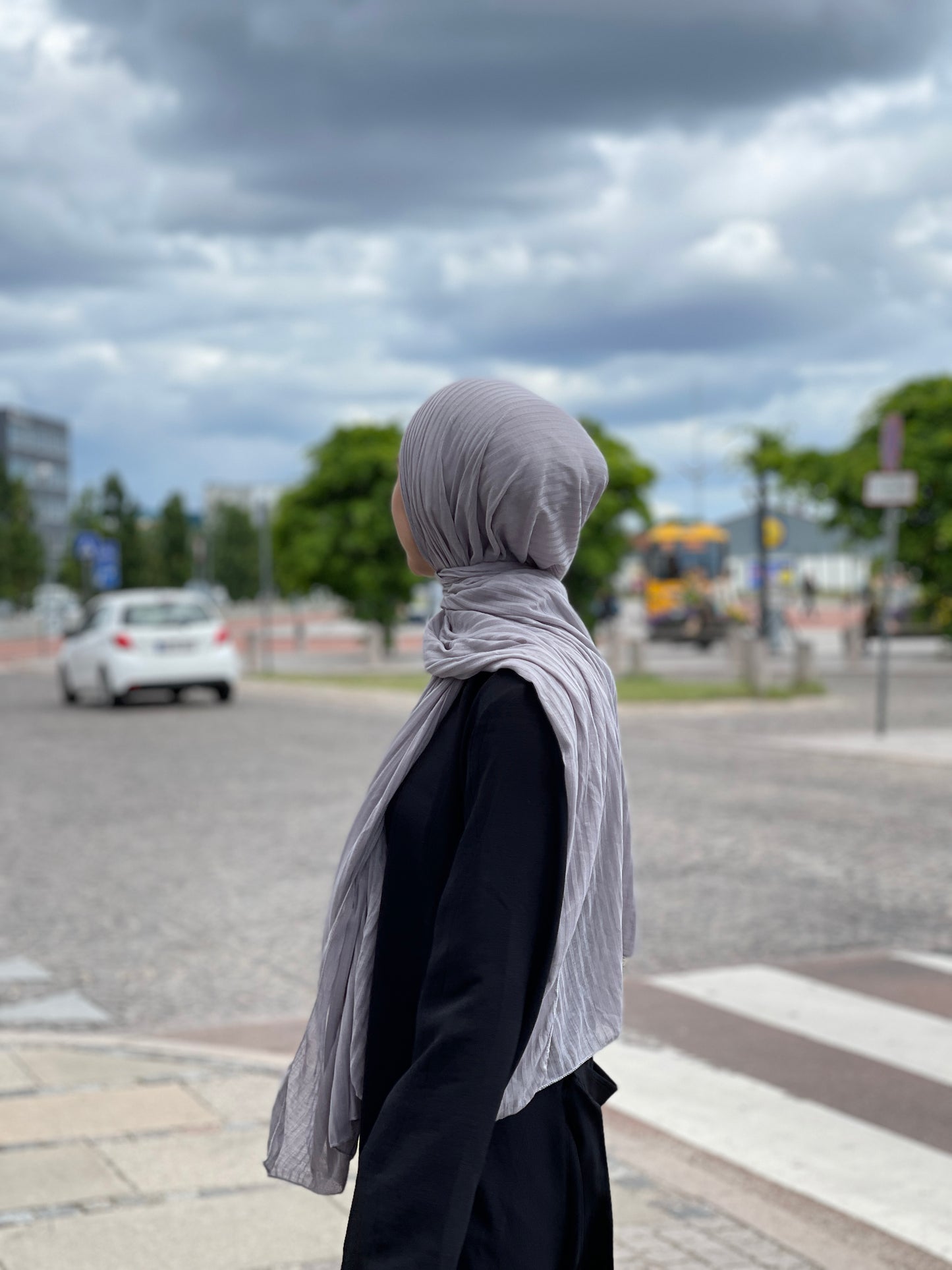 Ribanalı Jersey Tesettür - R14