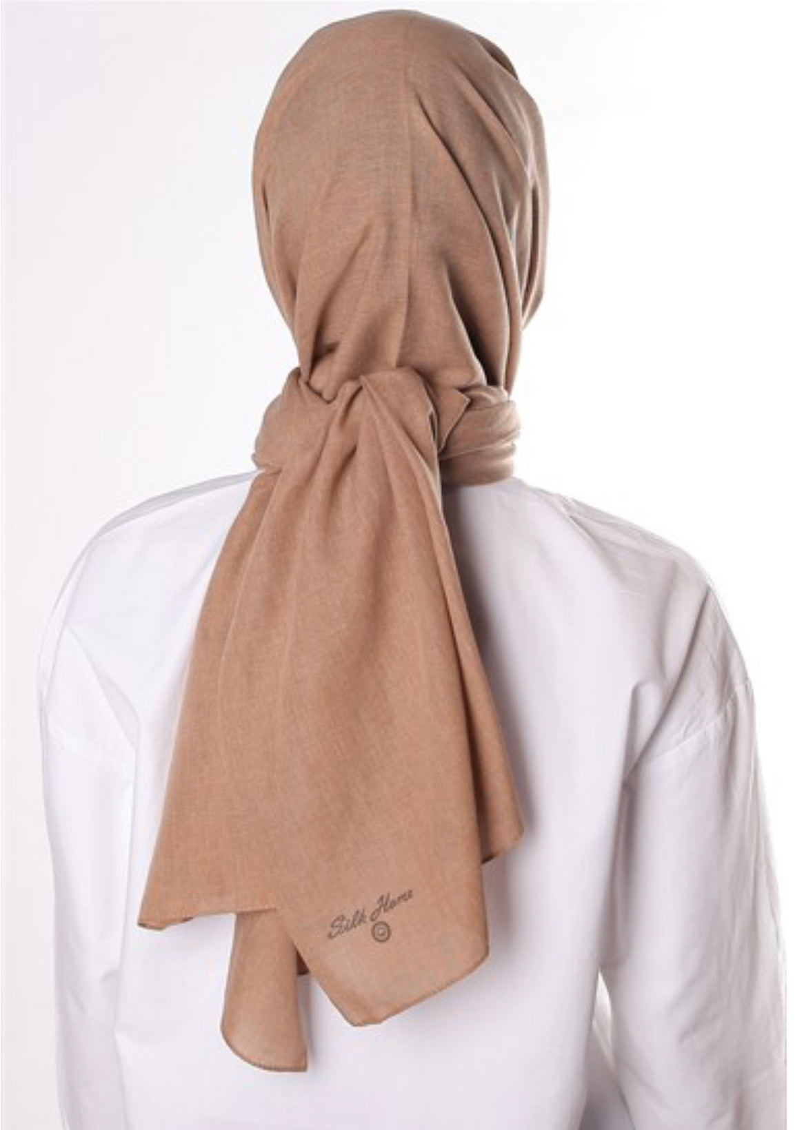 Neutral Cotton Hijab - Milk Coffee