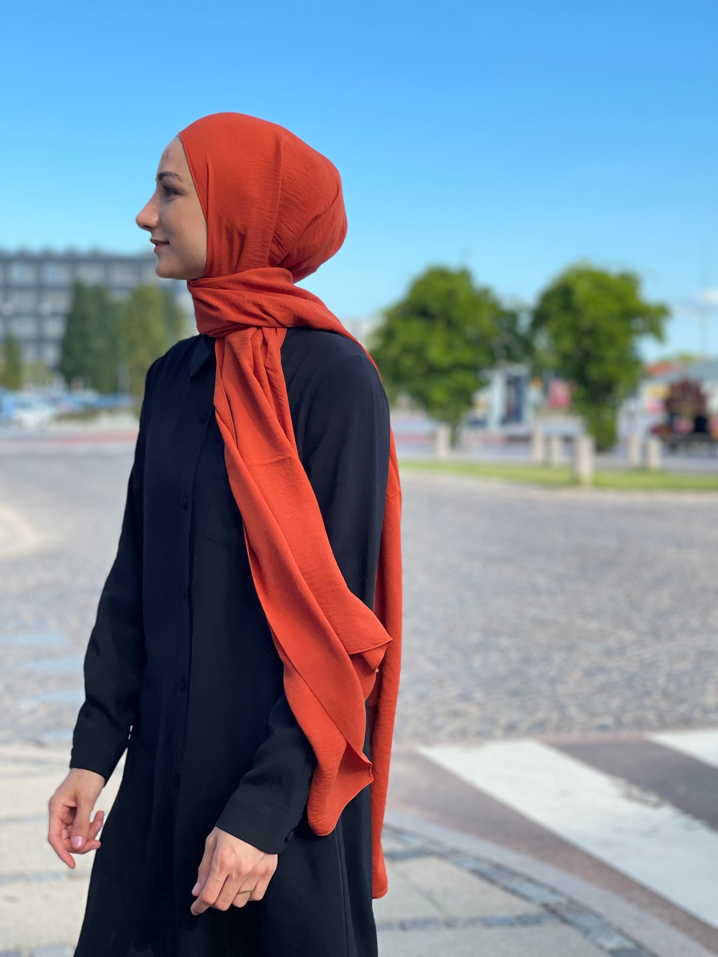 Caz Chiffon - Orange 21