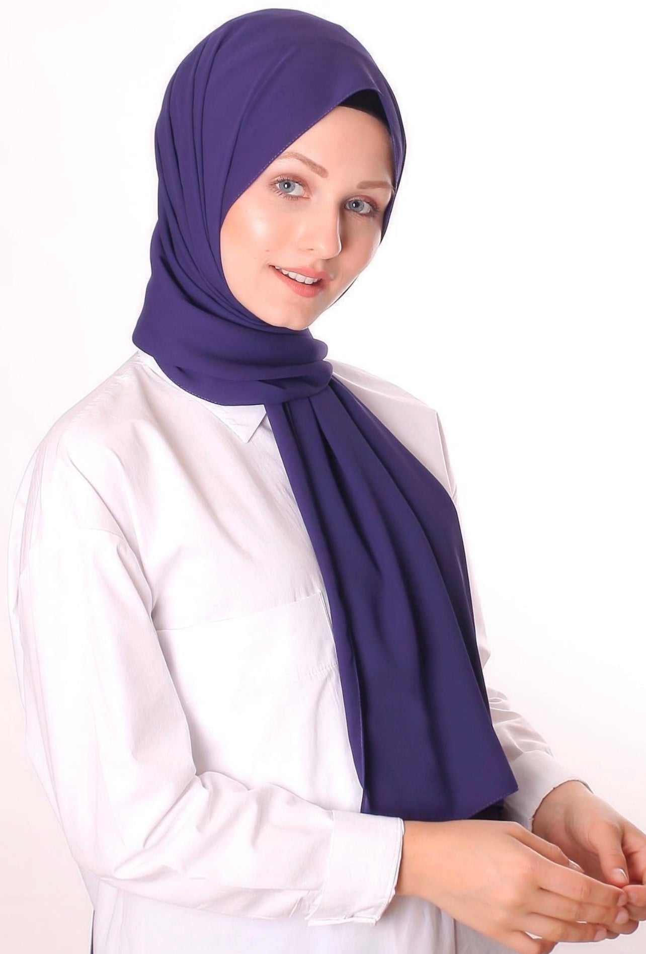 Lüks şifon - Leylak - L26