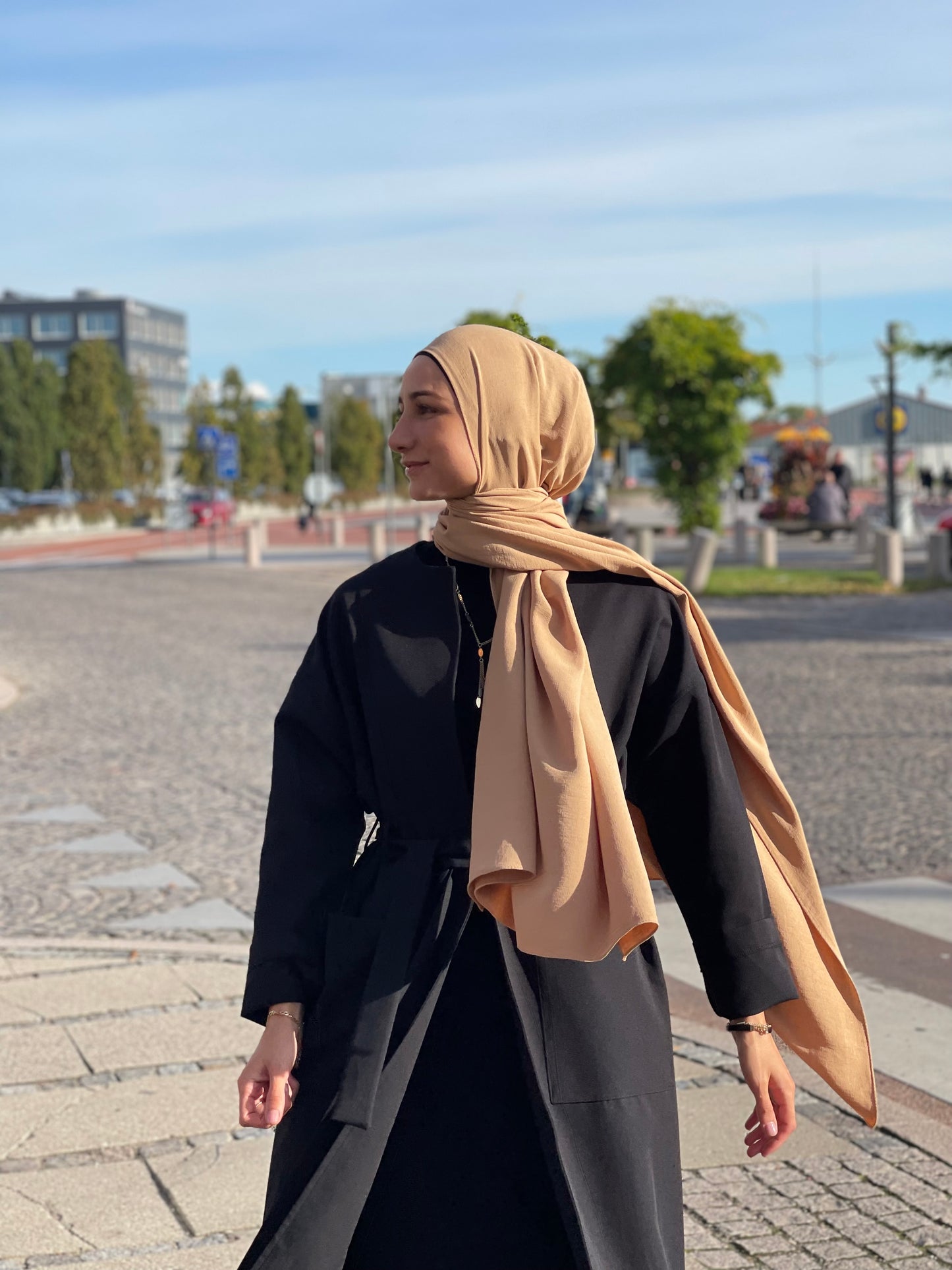 Kripton caz tesettür - Sütlü Kahve 12