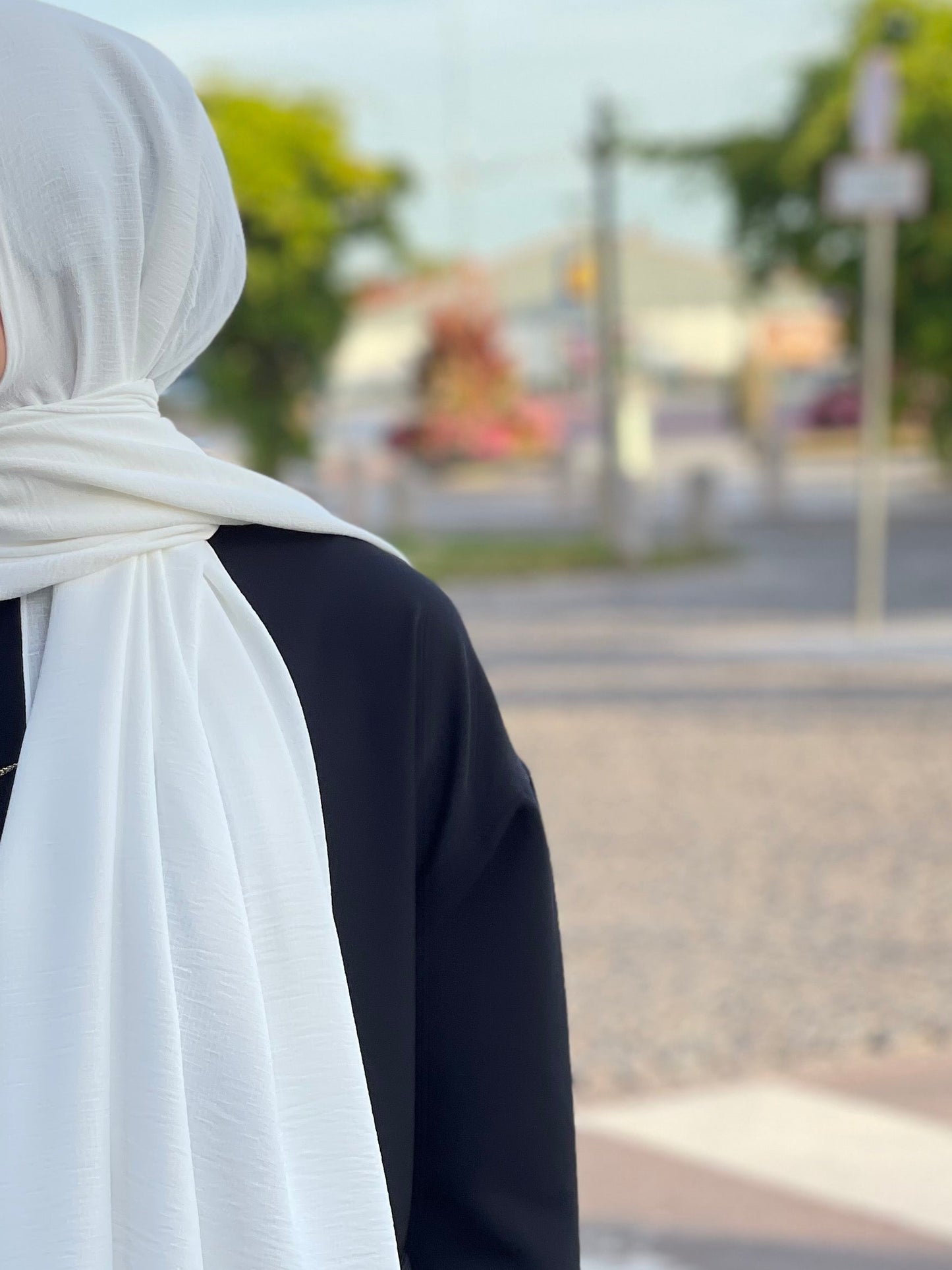Kripton caz hijab - White