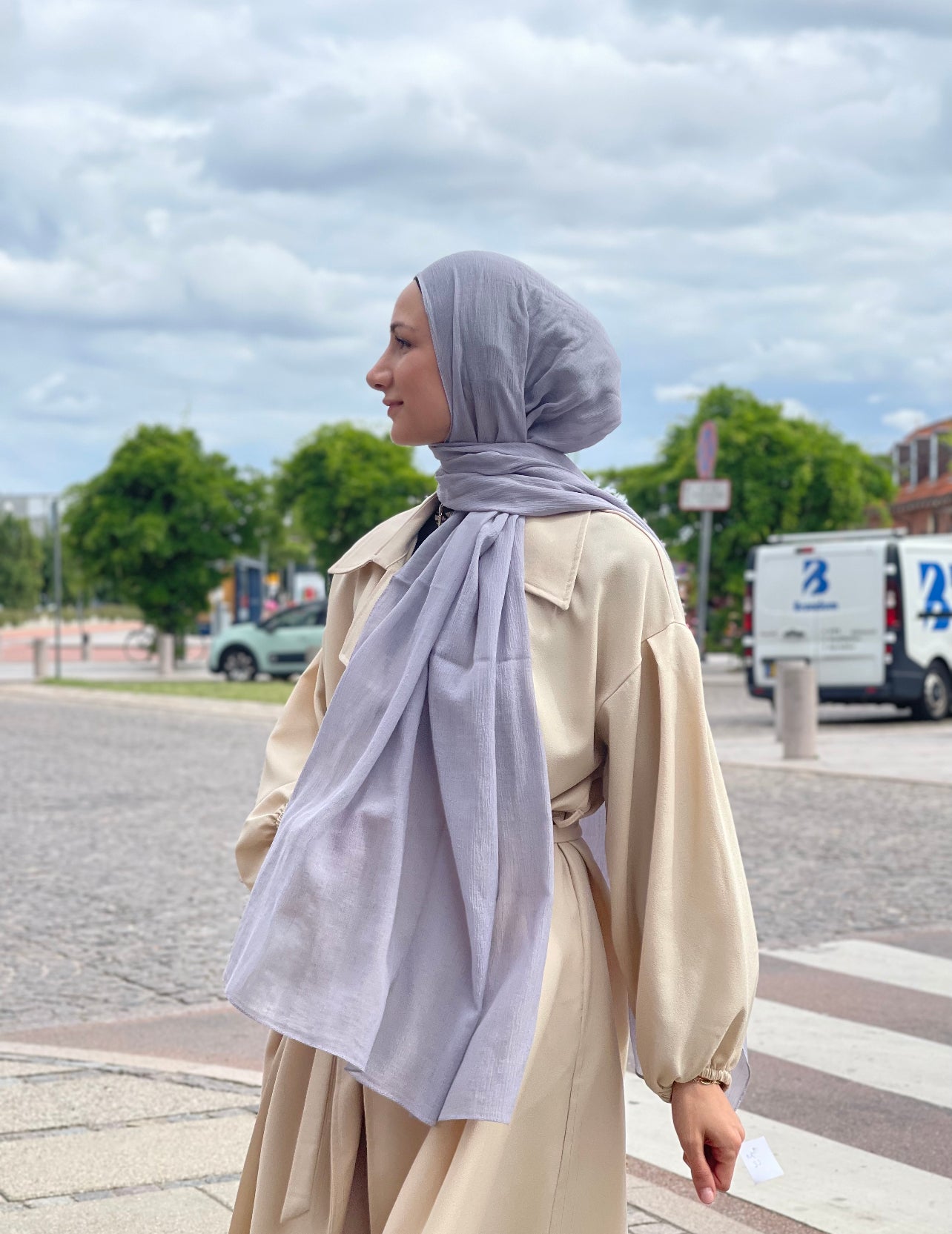 Mio hijab - Metal Grey