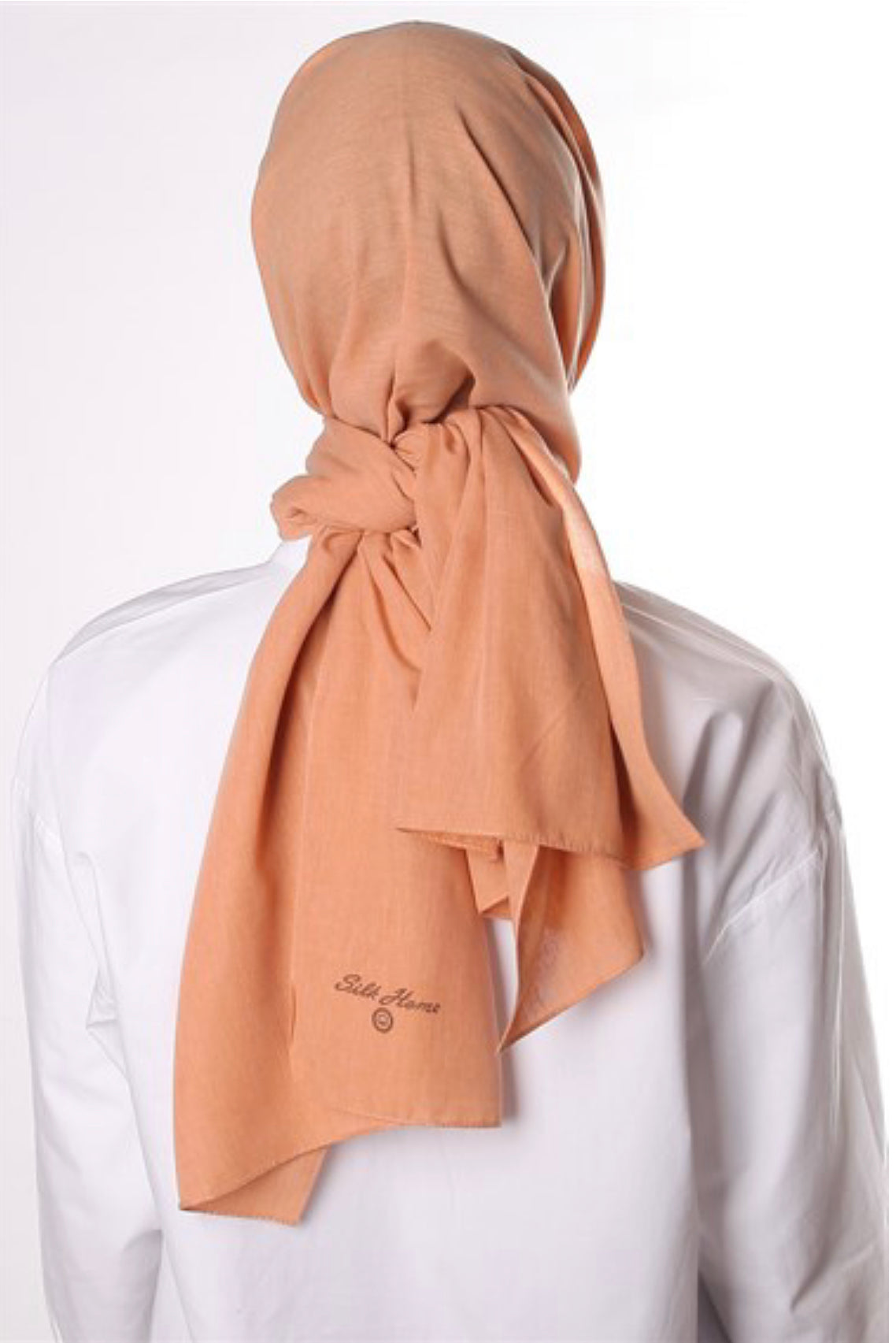 Neutral Cotton Hijab - Melon