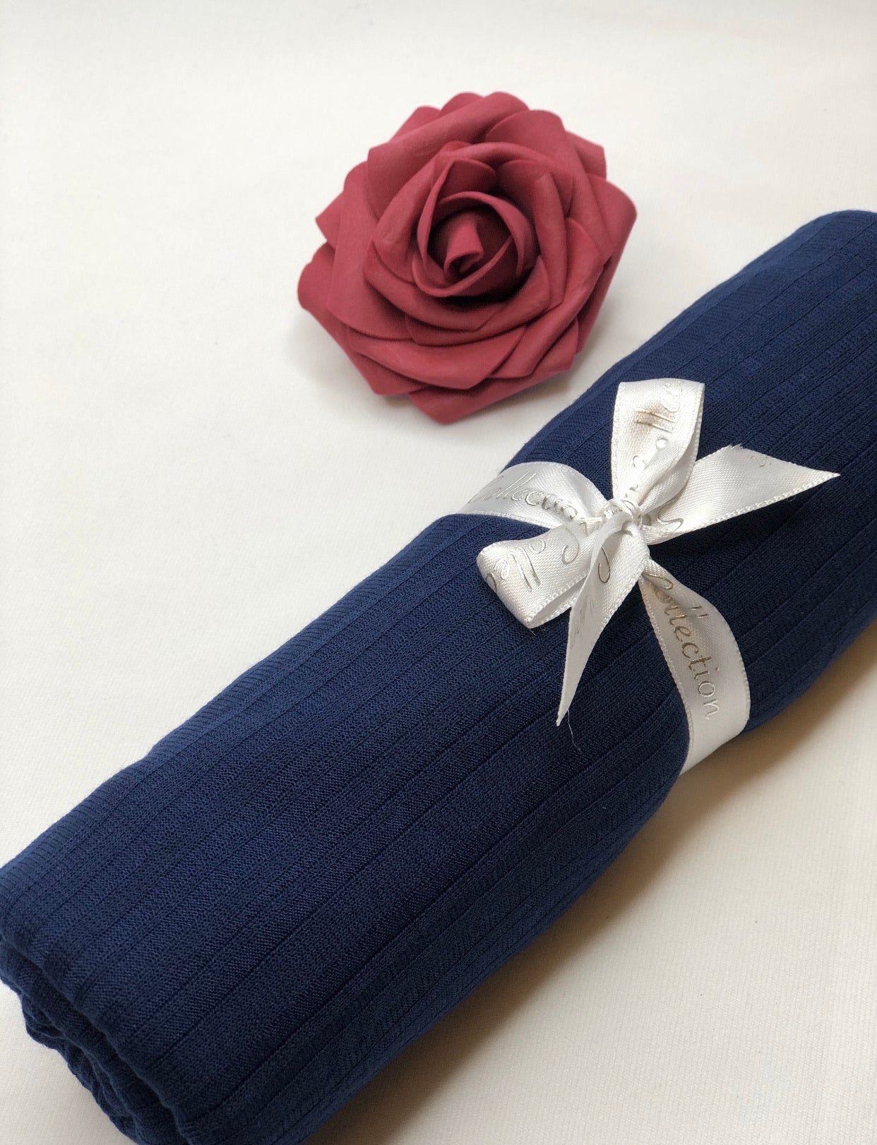 Delux Jersey Hijab Blue - 2