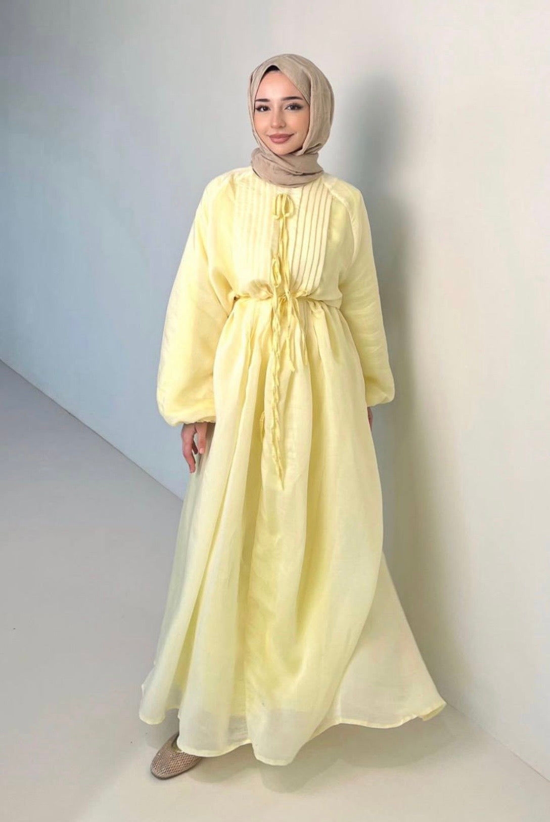Solène Dress - yellow