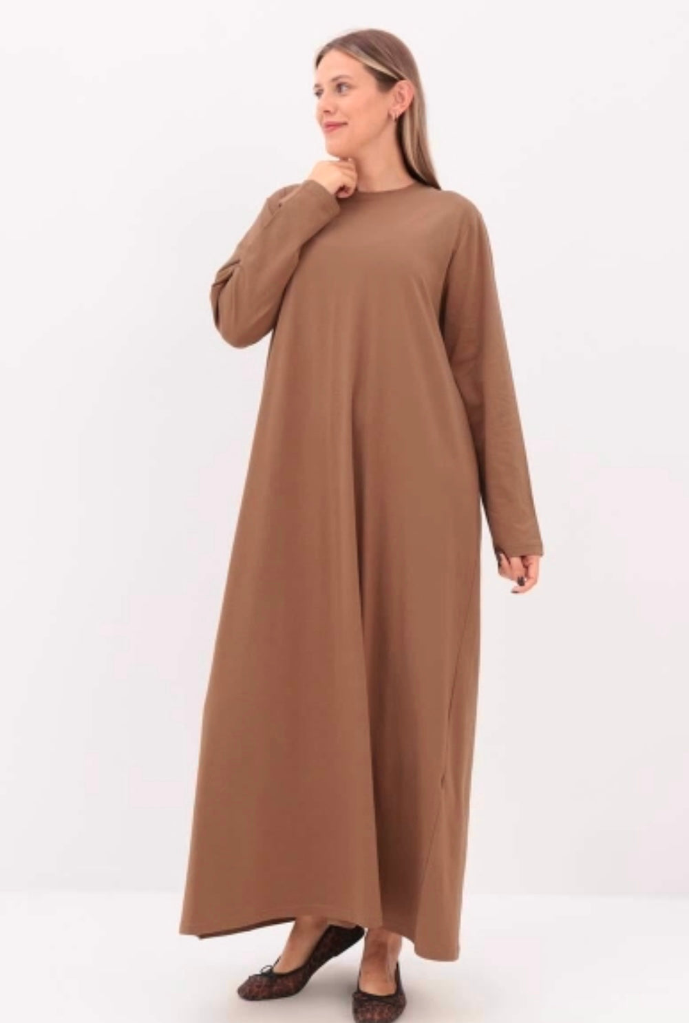 Basic abaya - caramel