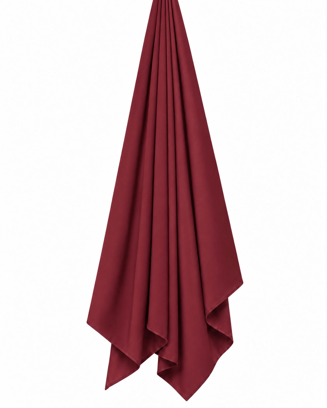 Liquid Hijab - Burgundy LH100