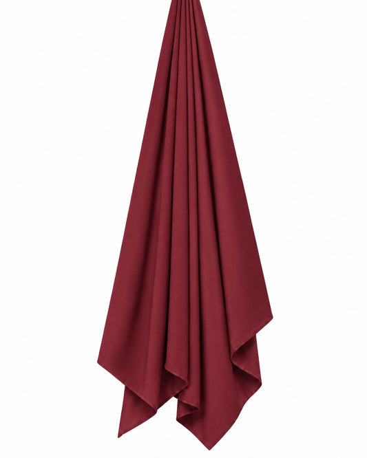 Liquid Hijab - Burgundy LH100