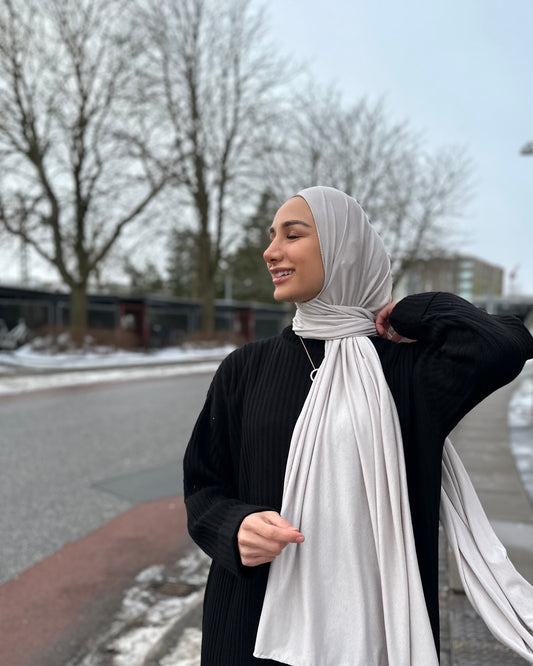 Plain Jersey hijab - Pearl Bush b170