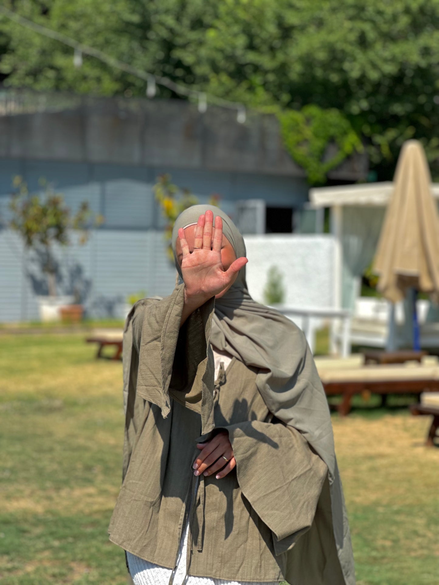 Alira butterfly top - khaki