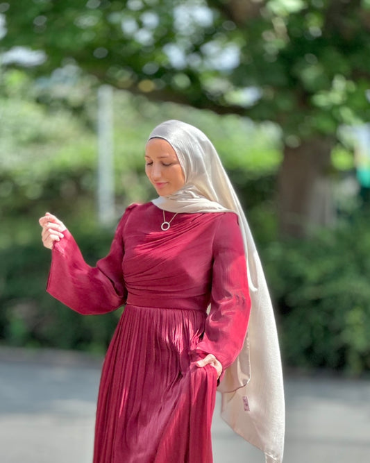hijab for red dress Red Dress with Hijab